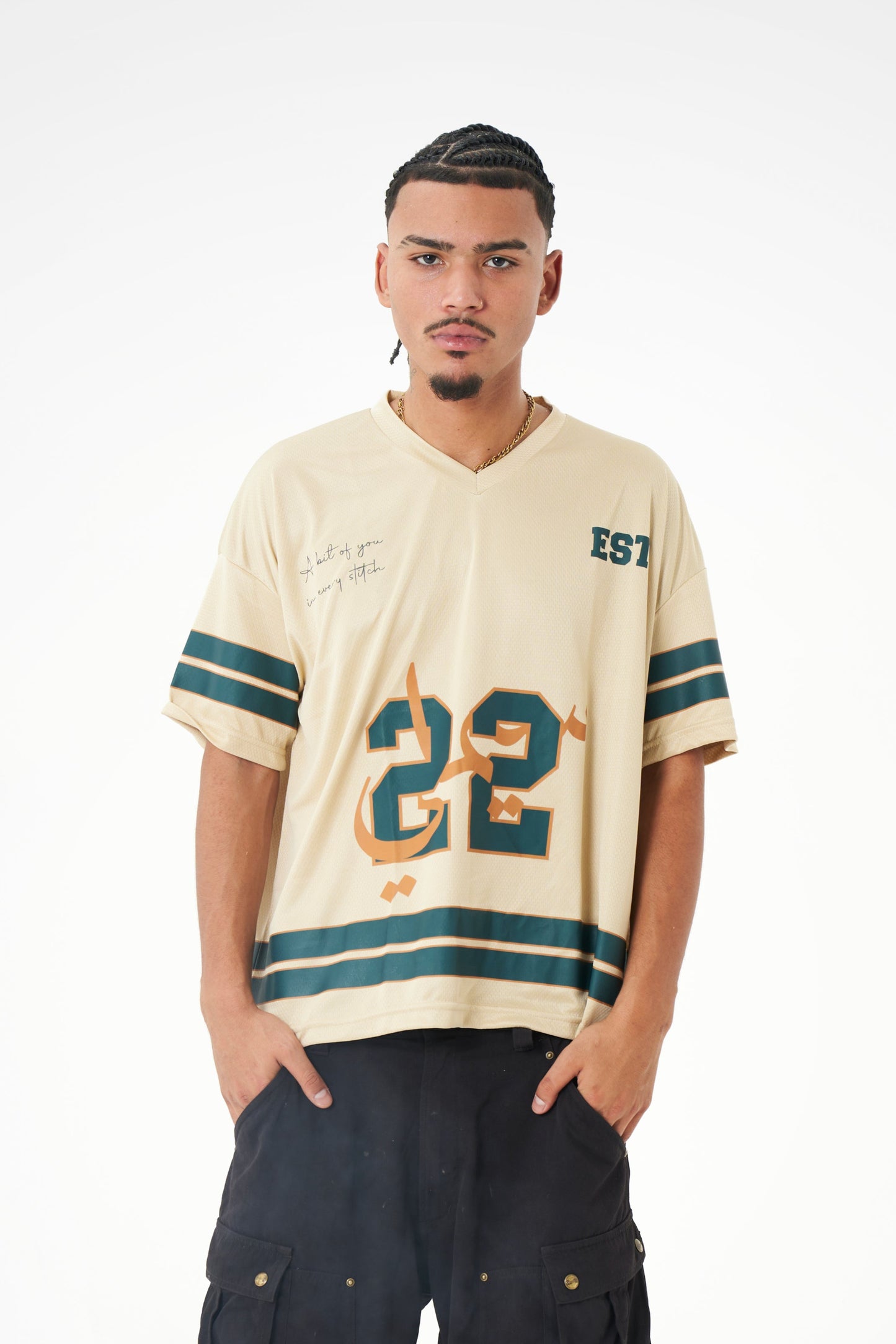 Beige Jersey