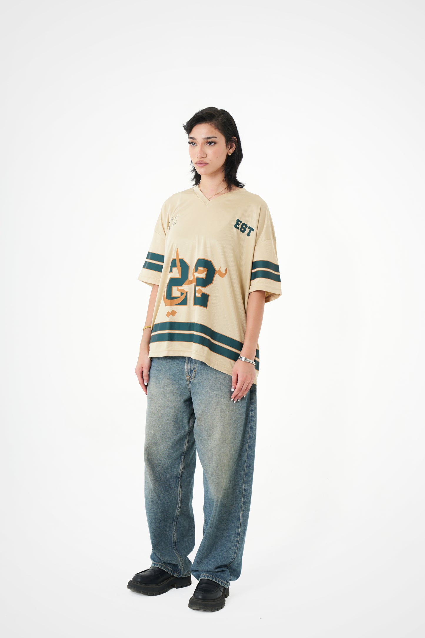 Beige Jersey