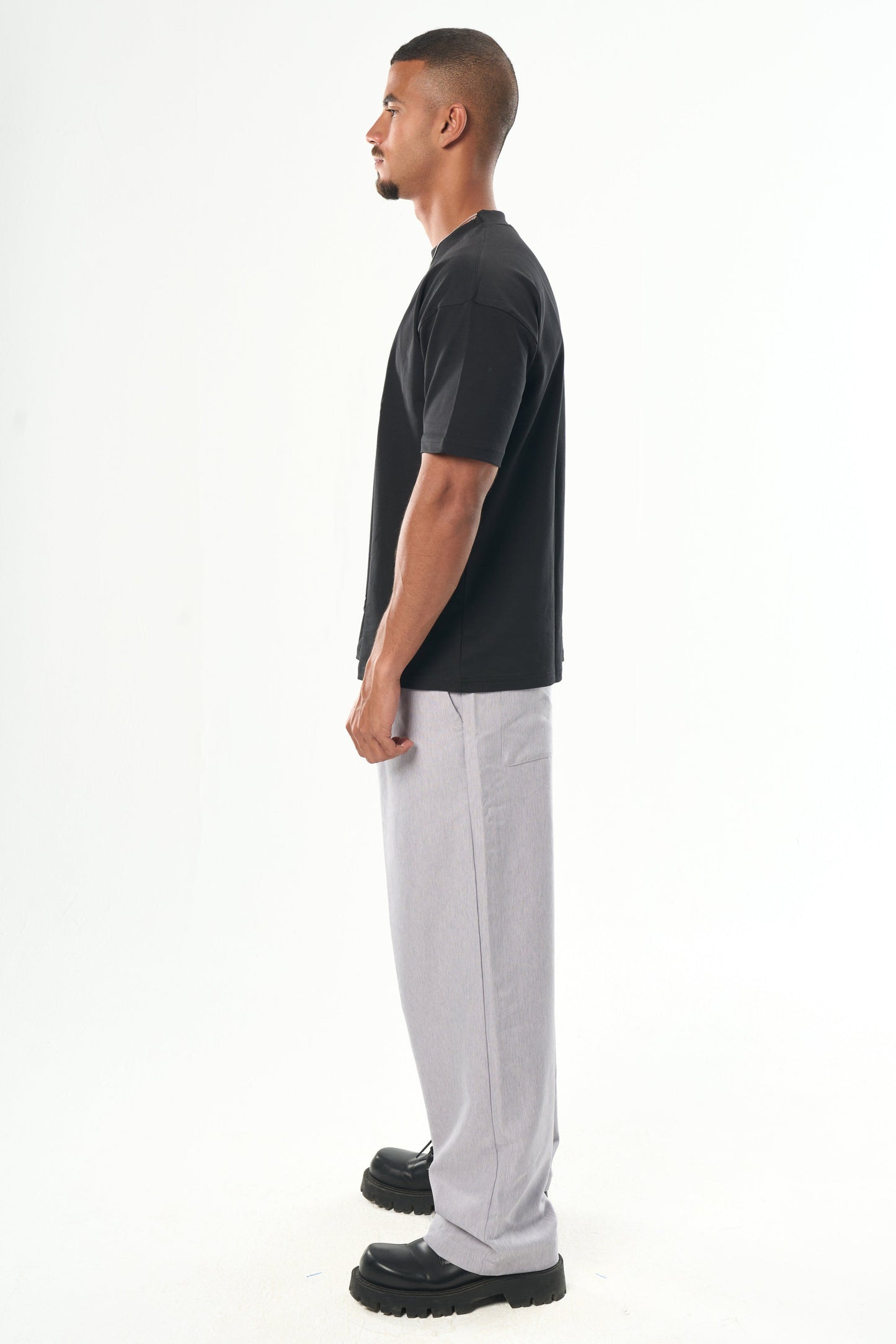 Men Light Grey Tailor Pants