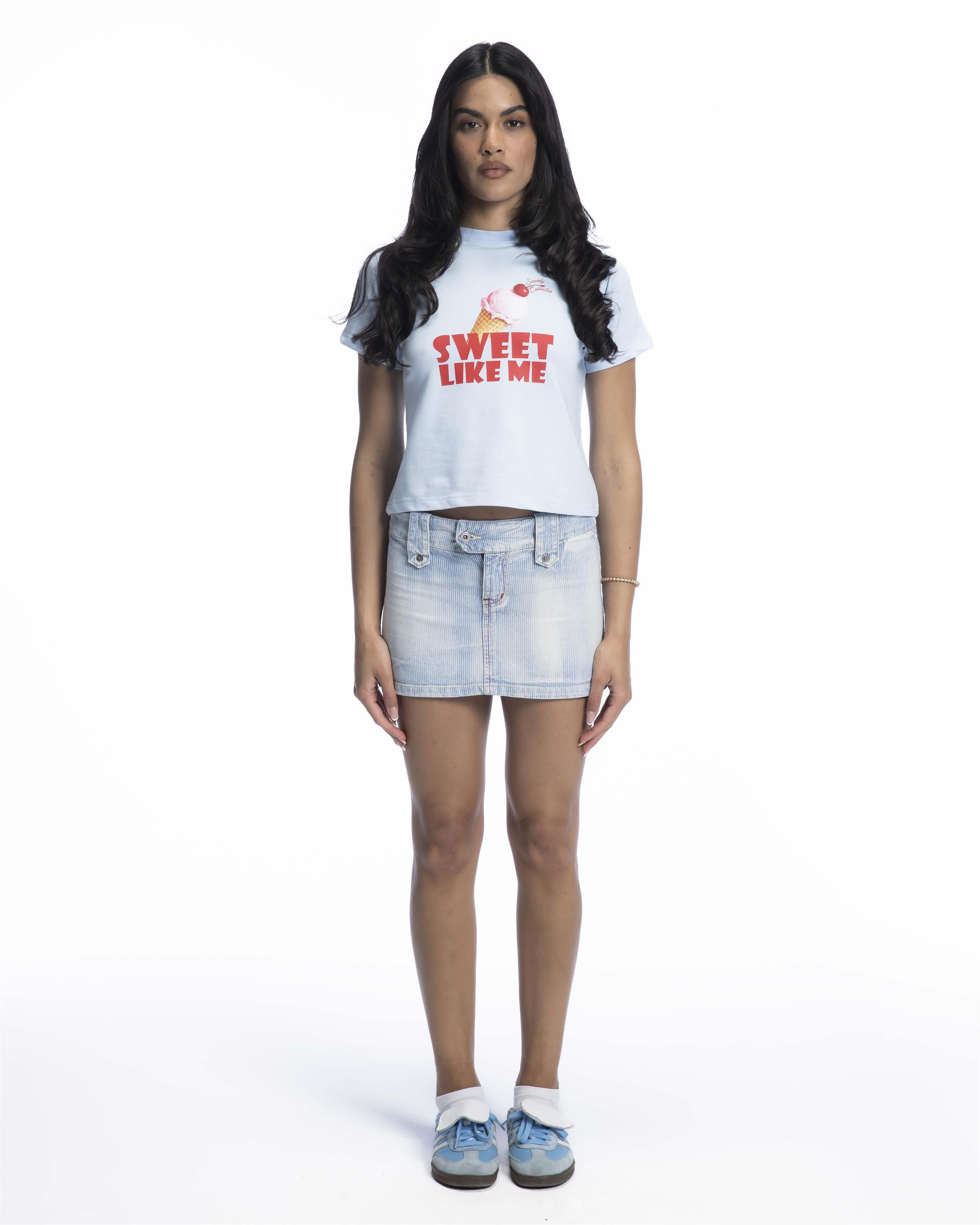 sweet like me baby tee
