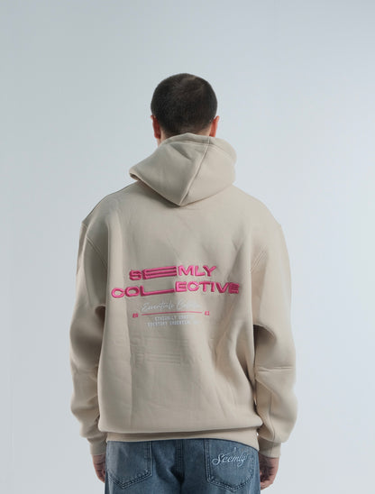 Seemly Collective Beige Hoodie