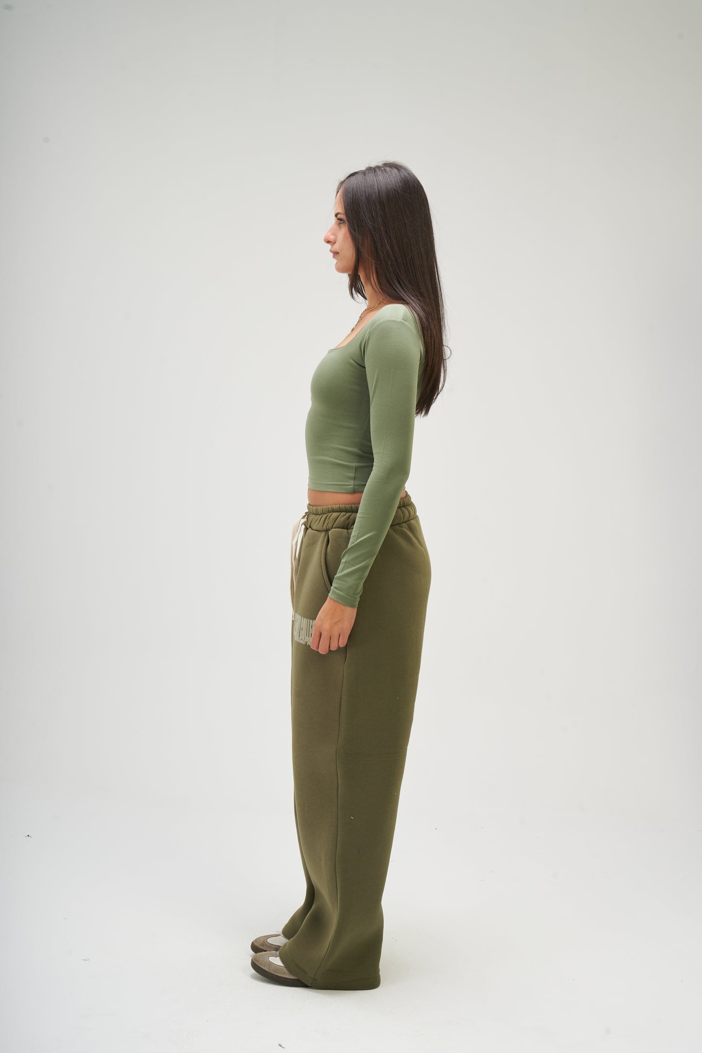 Winter Olive Sweatpants