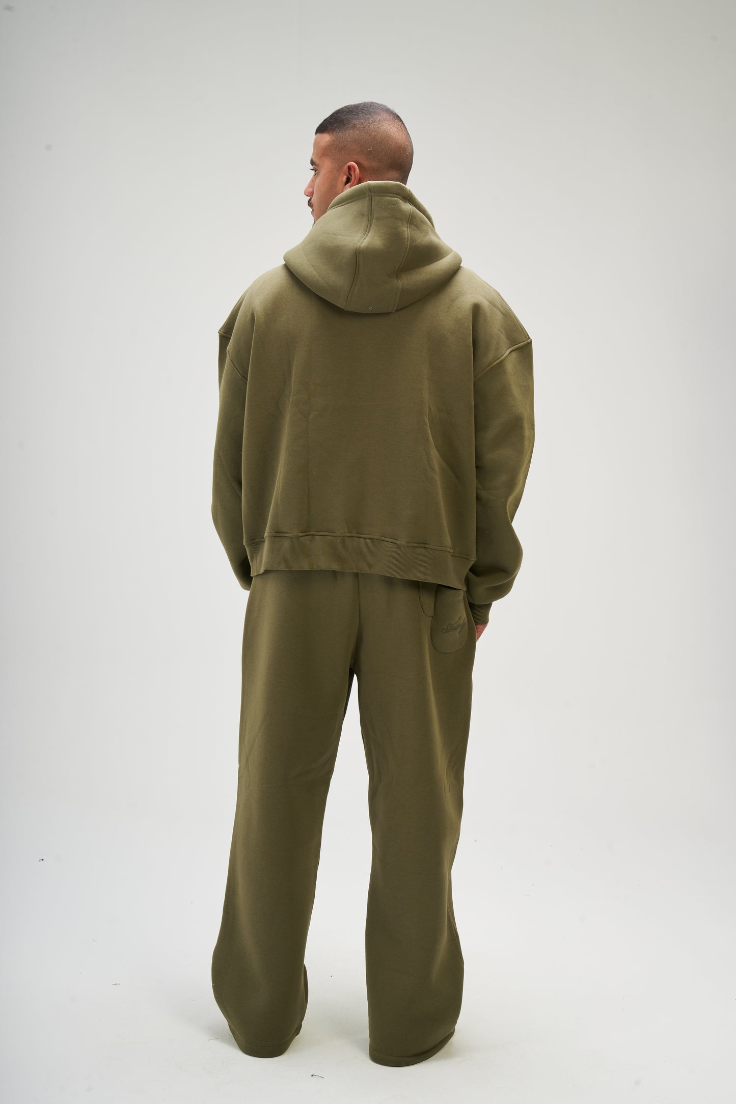 Winter Olive Sweatpants