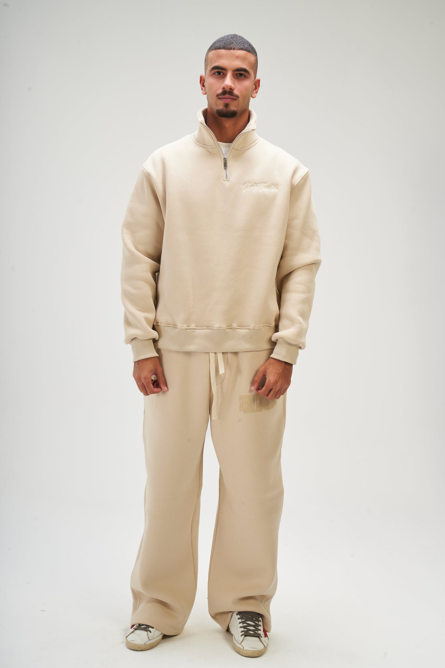 Winter Beige Sweatpants