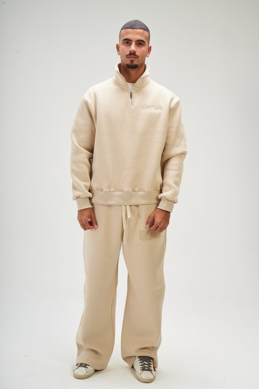 Winter Beige Sweatpants