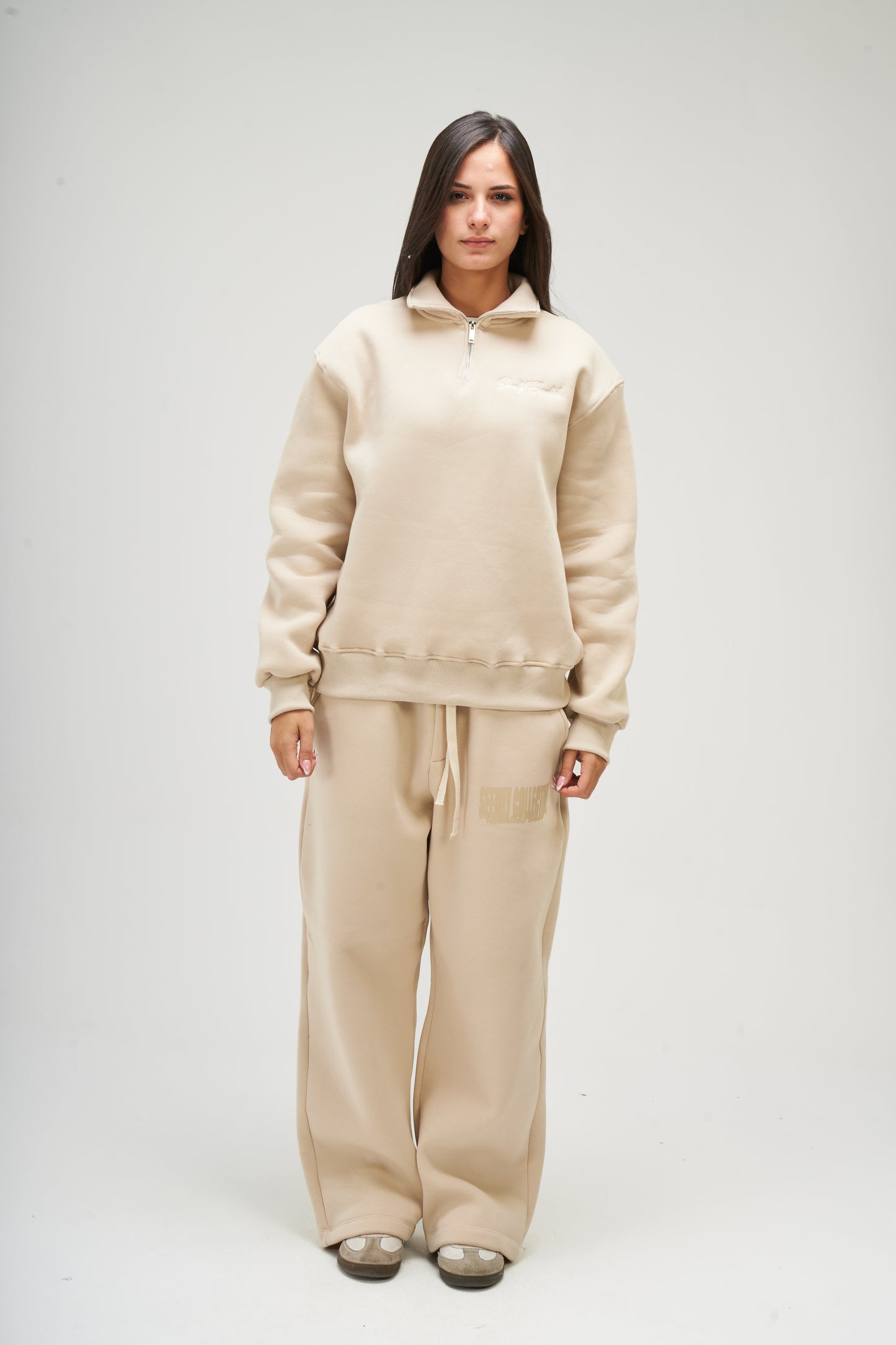 Winter Beige Sweatpants