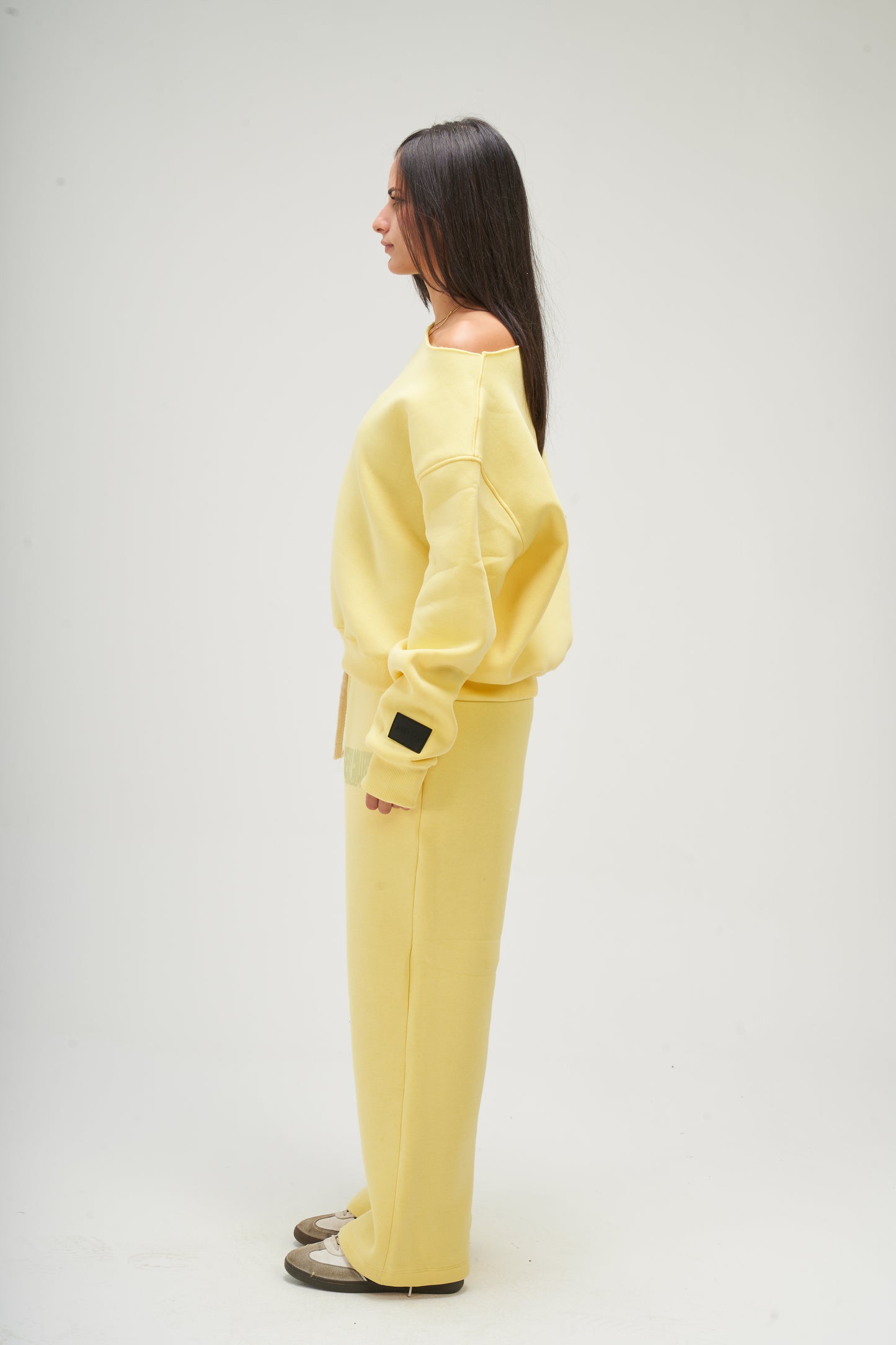 Winter Yellow Sweatpants