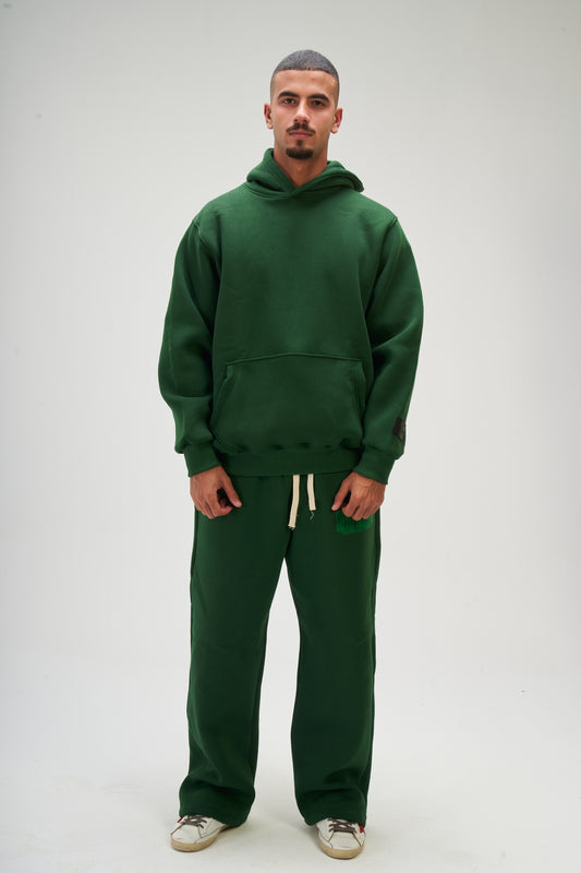 Green Basic Hoodie