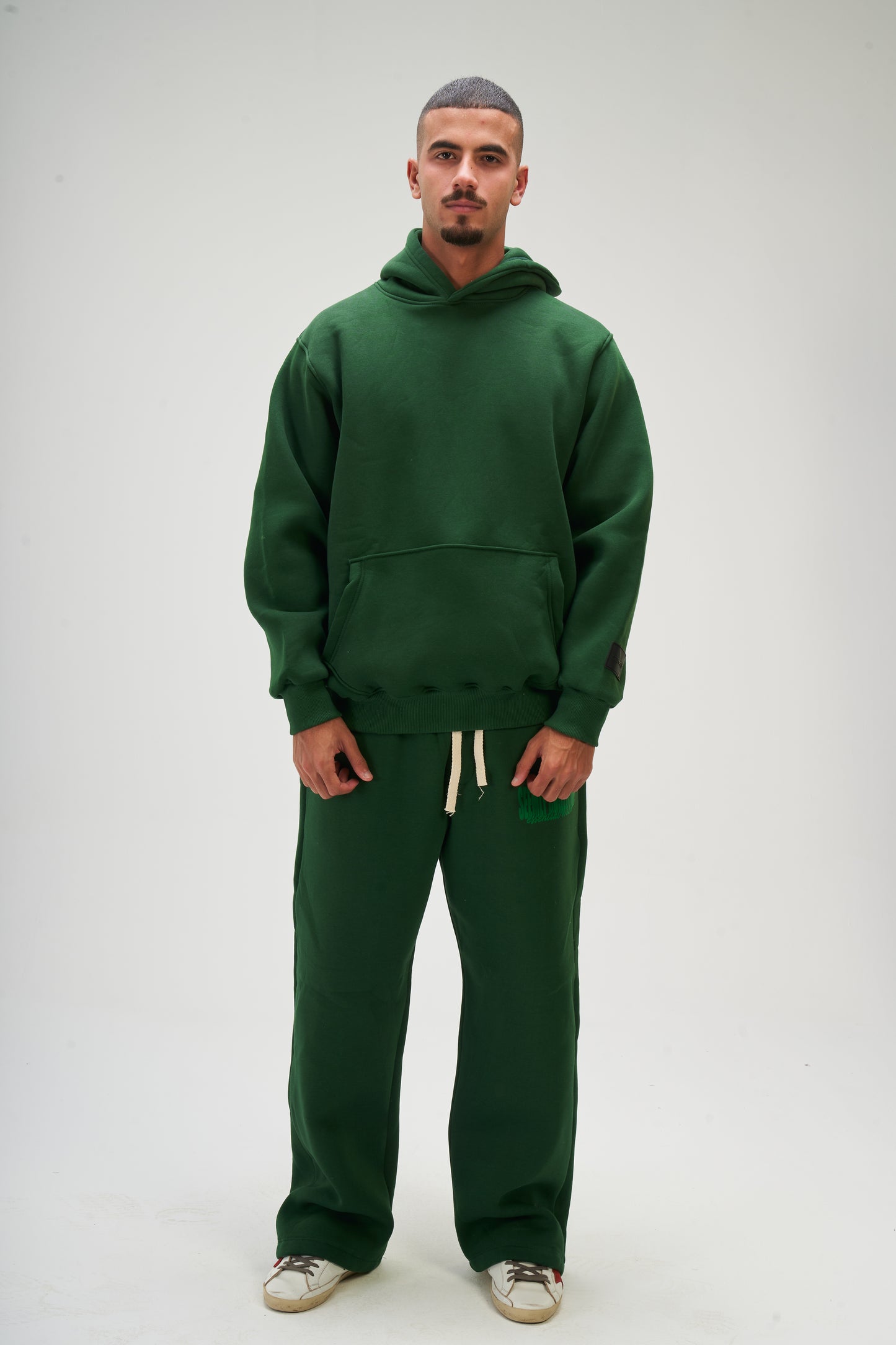 Winter Dark Green Sweatpants