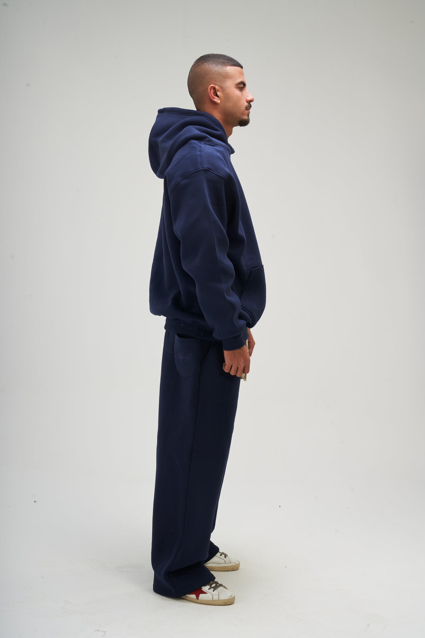 Navy Basic Hoodie