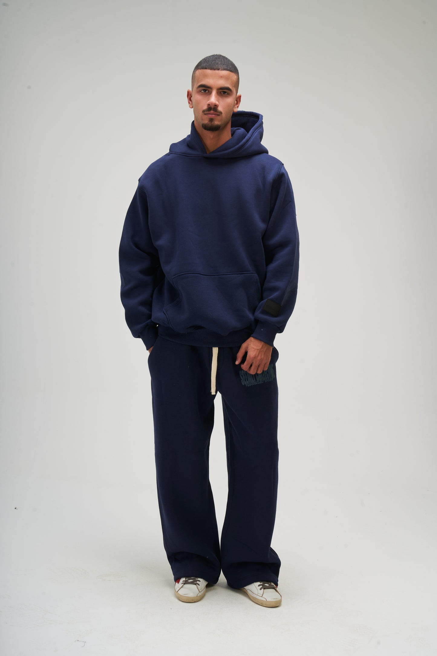 Navy Basic Hoodie