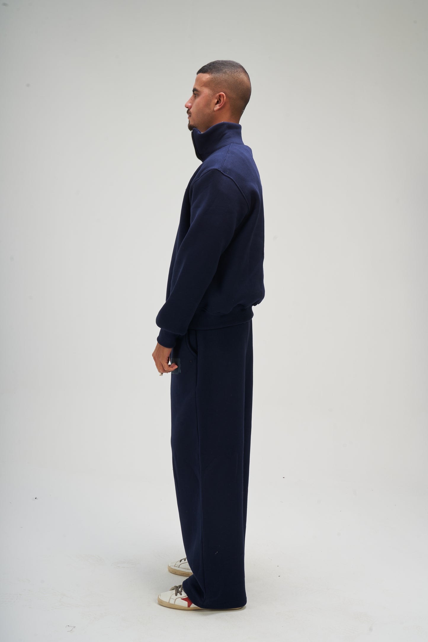 Winter Navy Blue Sweatpants