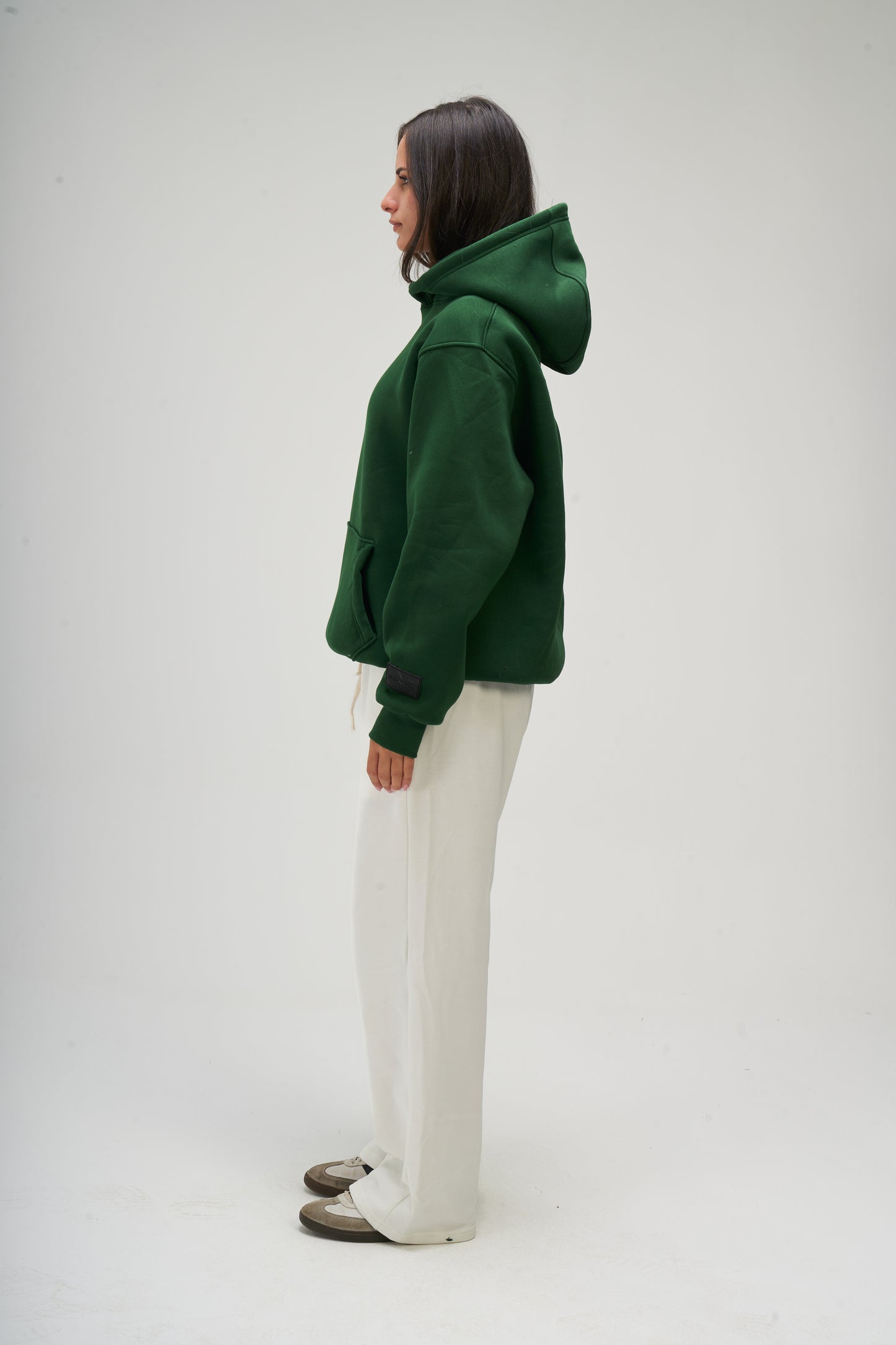 Green Basic Hoodie