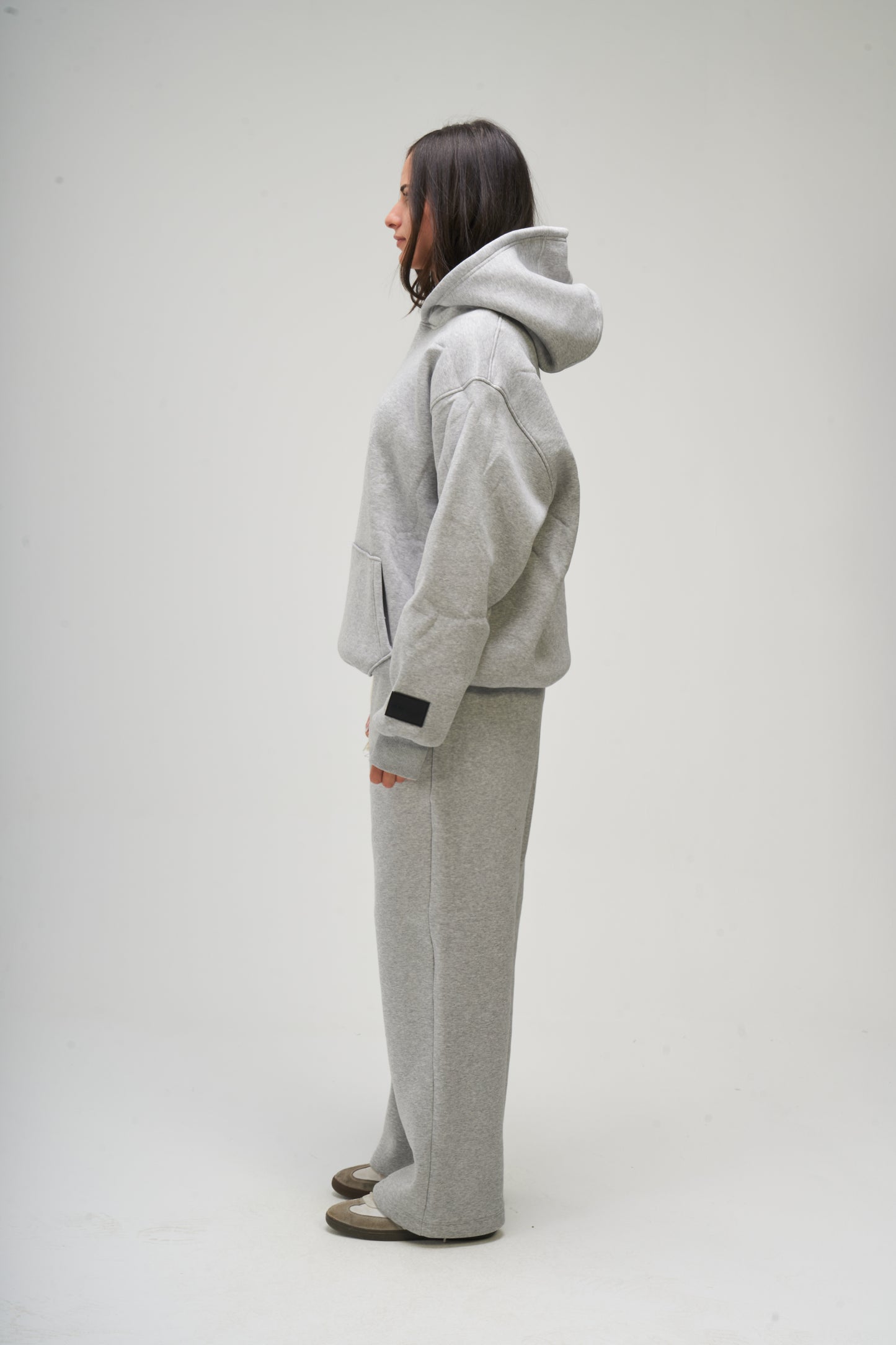 Light Grey Basic Hoodie