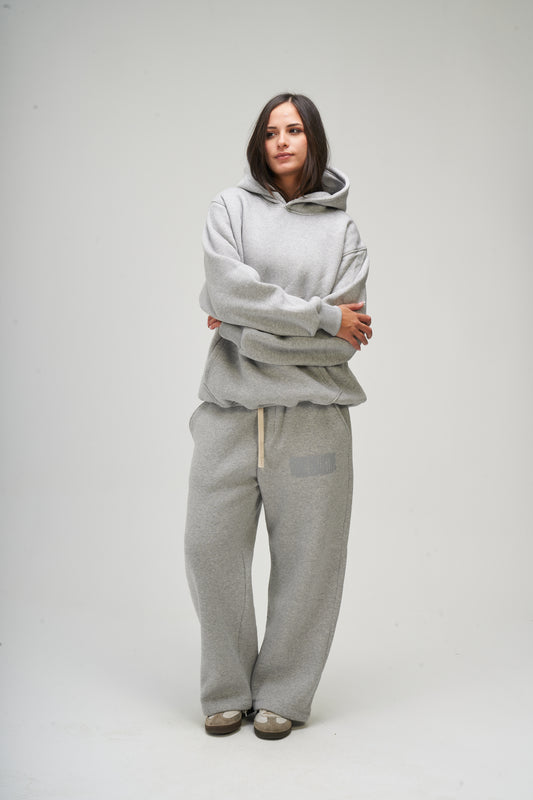 Winter Light Grey Sweatpants