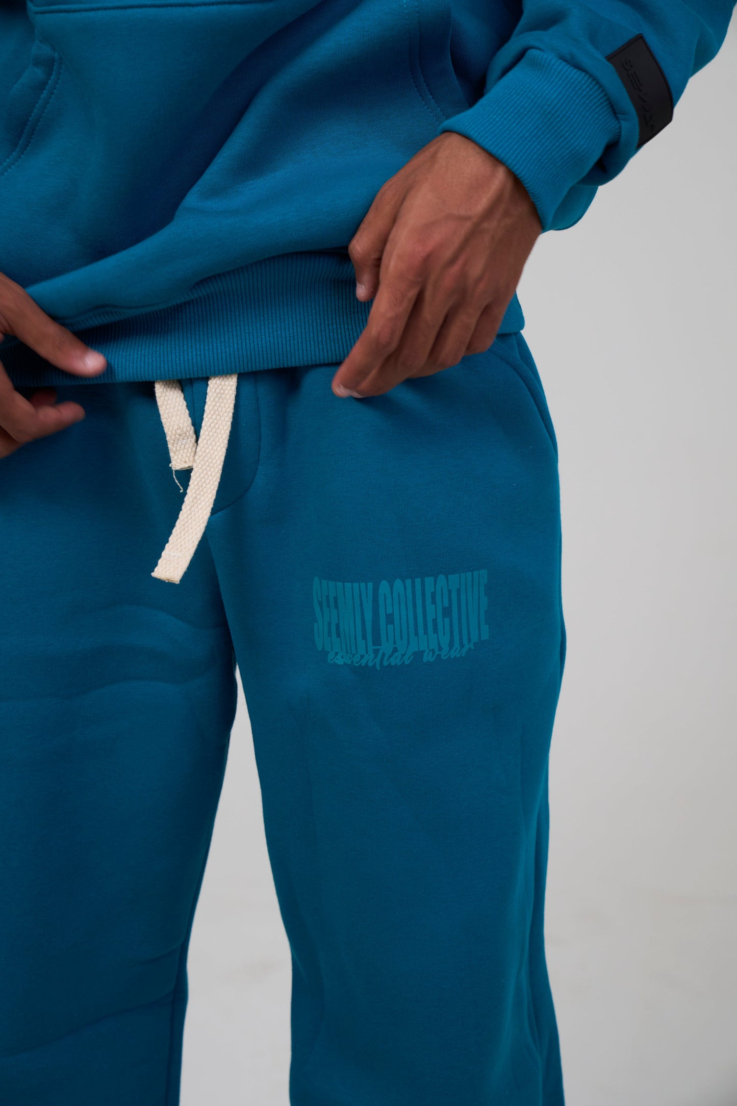 Teal Blue Sweatpants