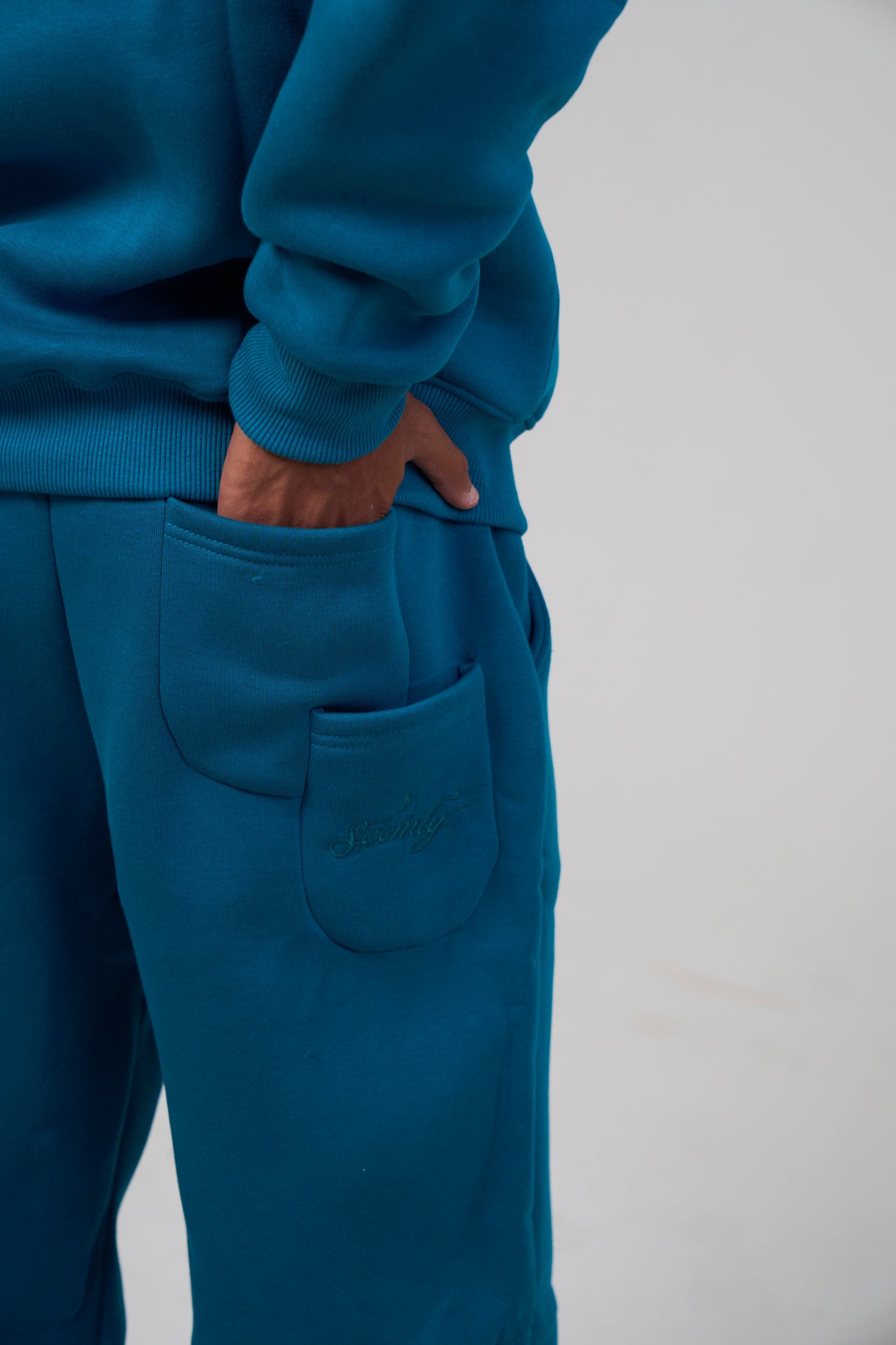 Teal Blue Sweatpants