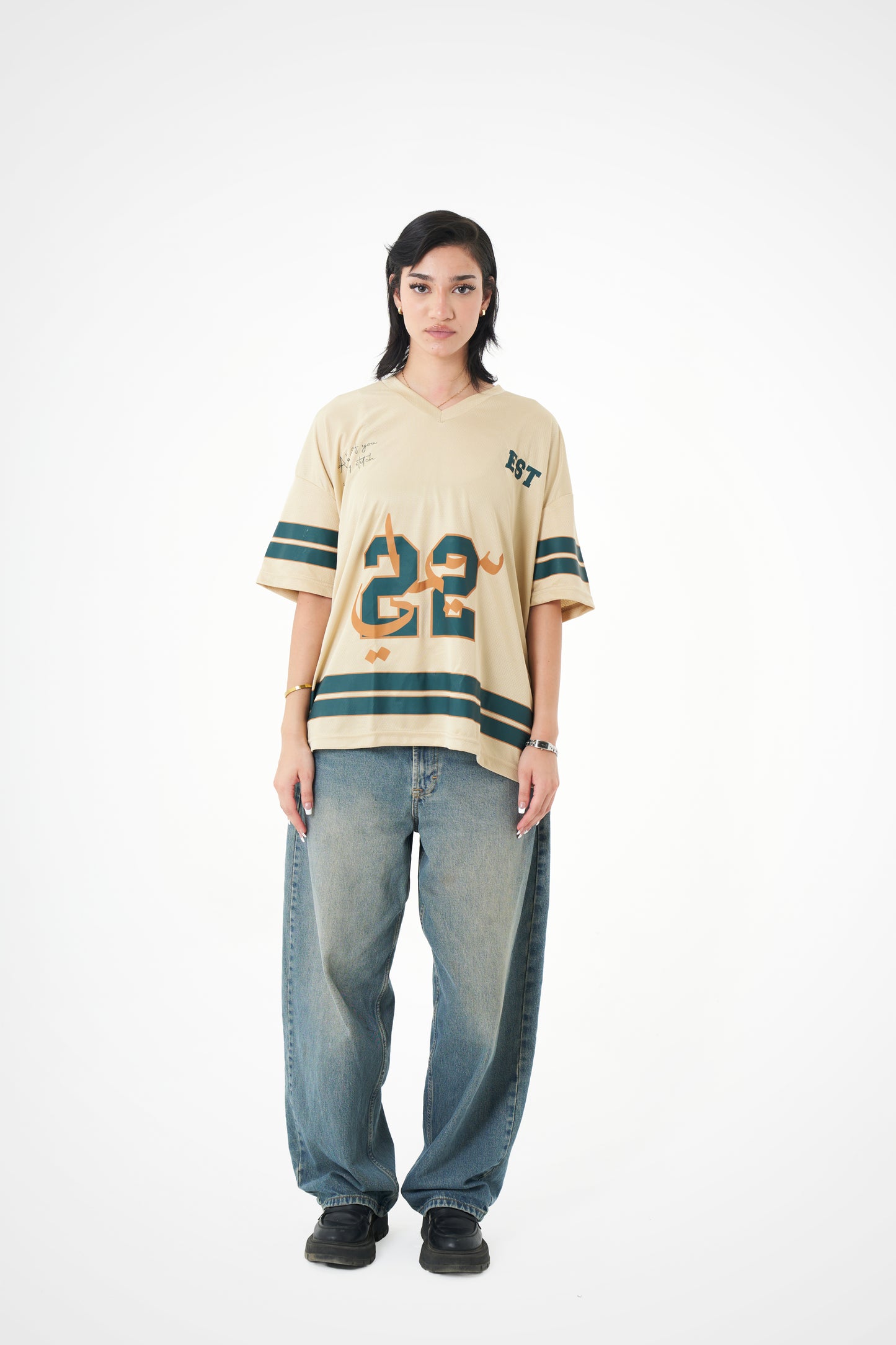 Beige Jersey