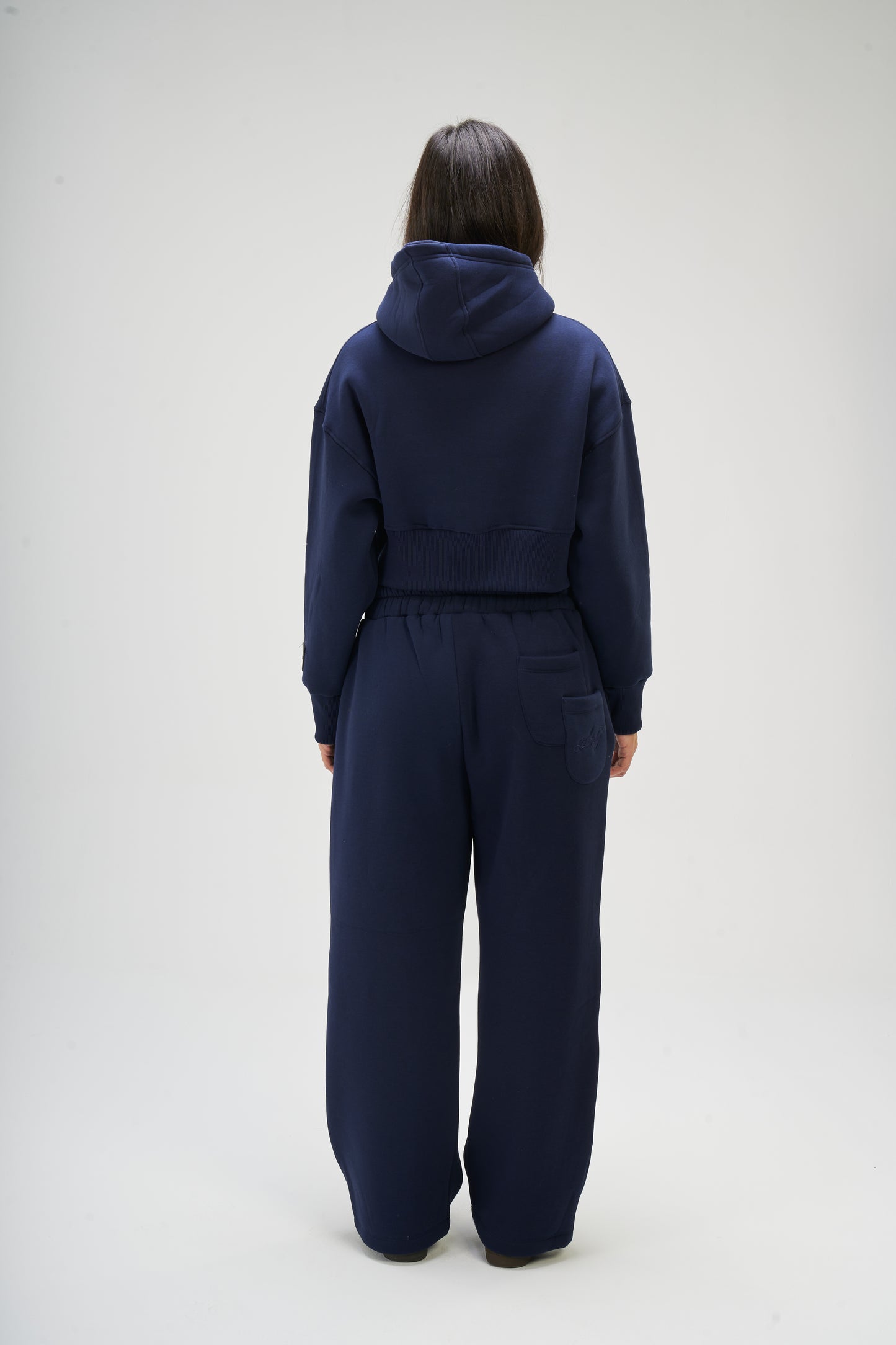 Navy Blue Baby Hoodie