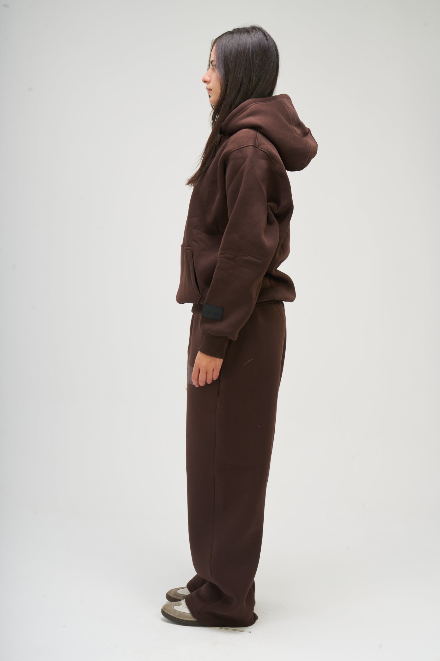 Brown Basic Hoodie