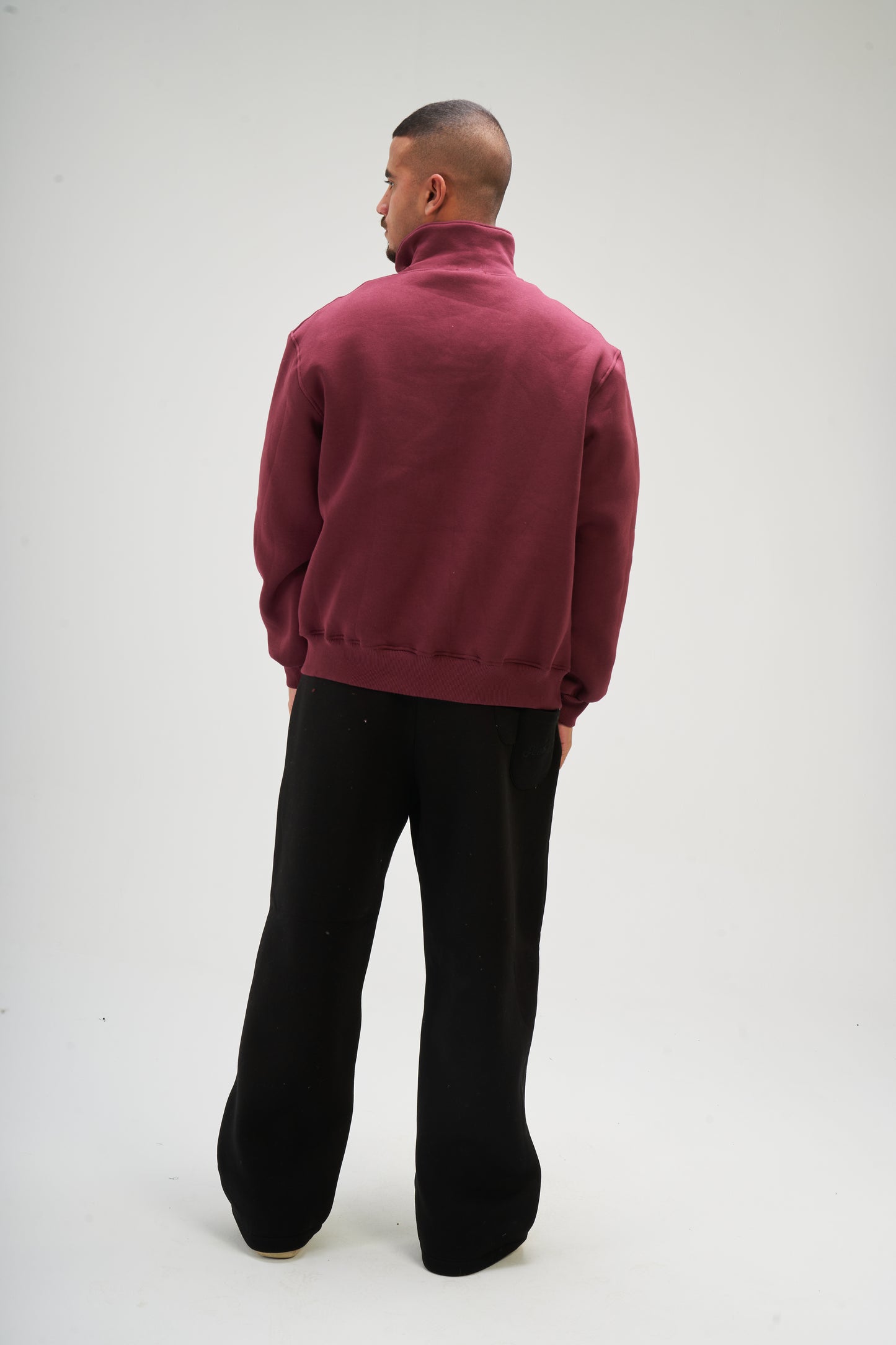 Burgundy Q-zip