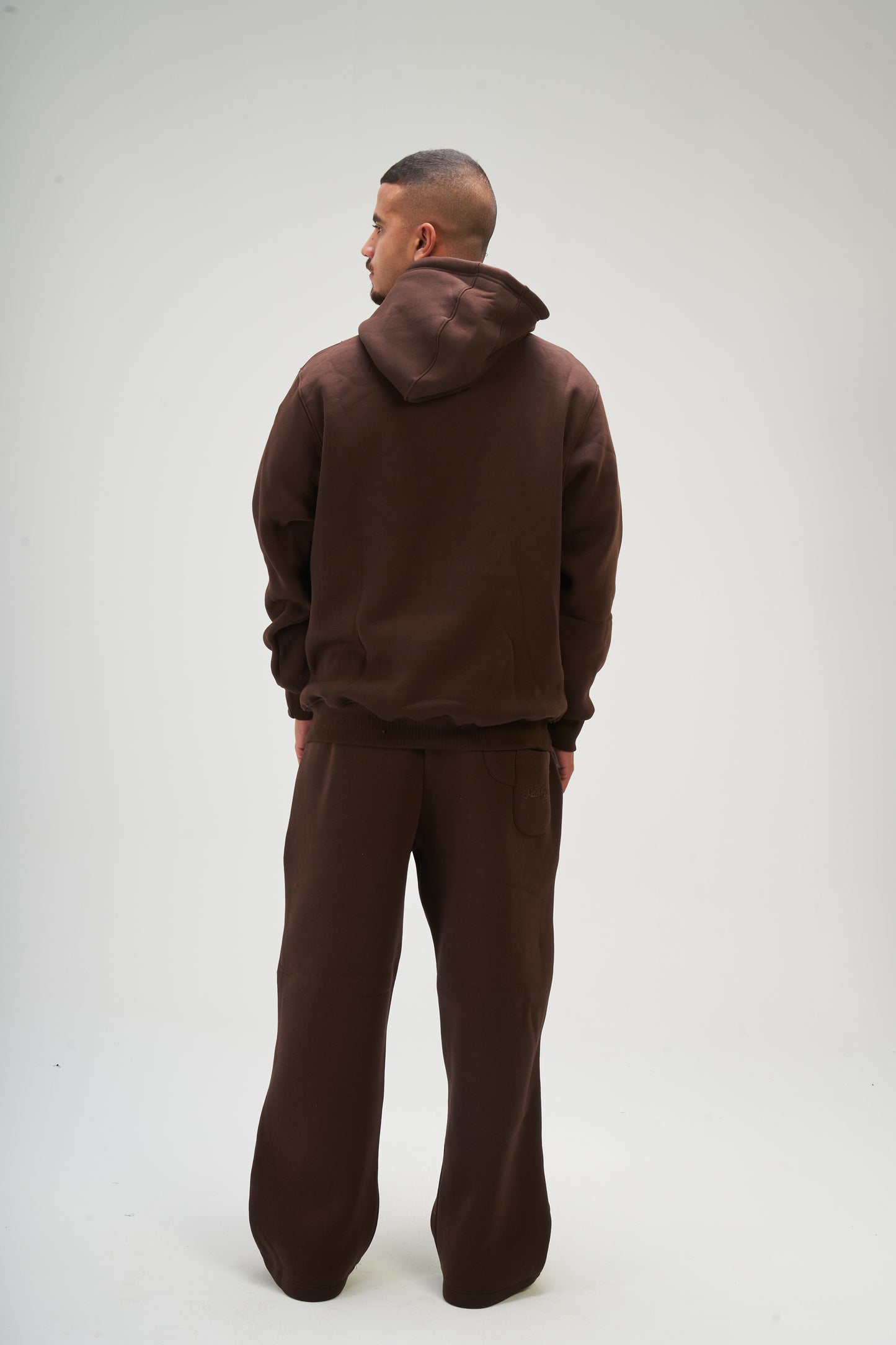 Brown Basic Hoodie