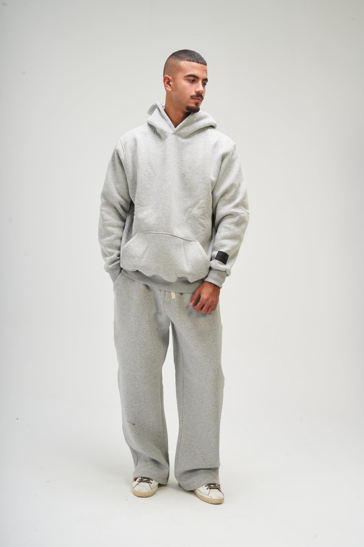 Light Grey Basic Hoodie