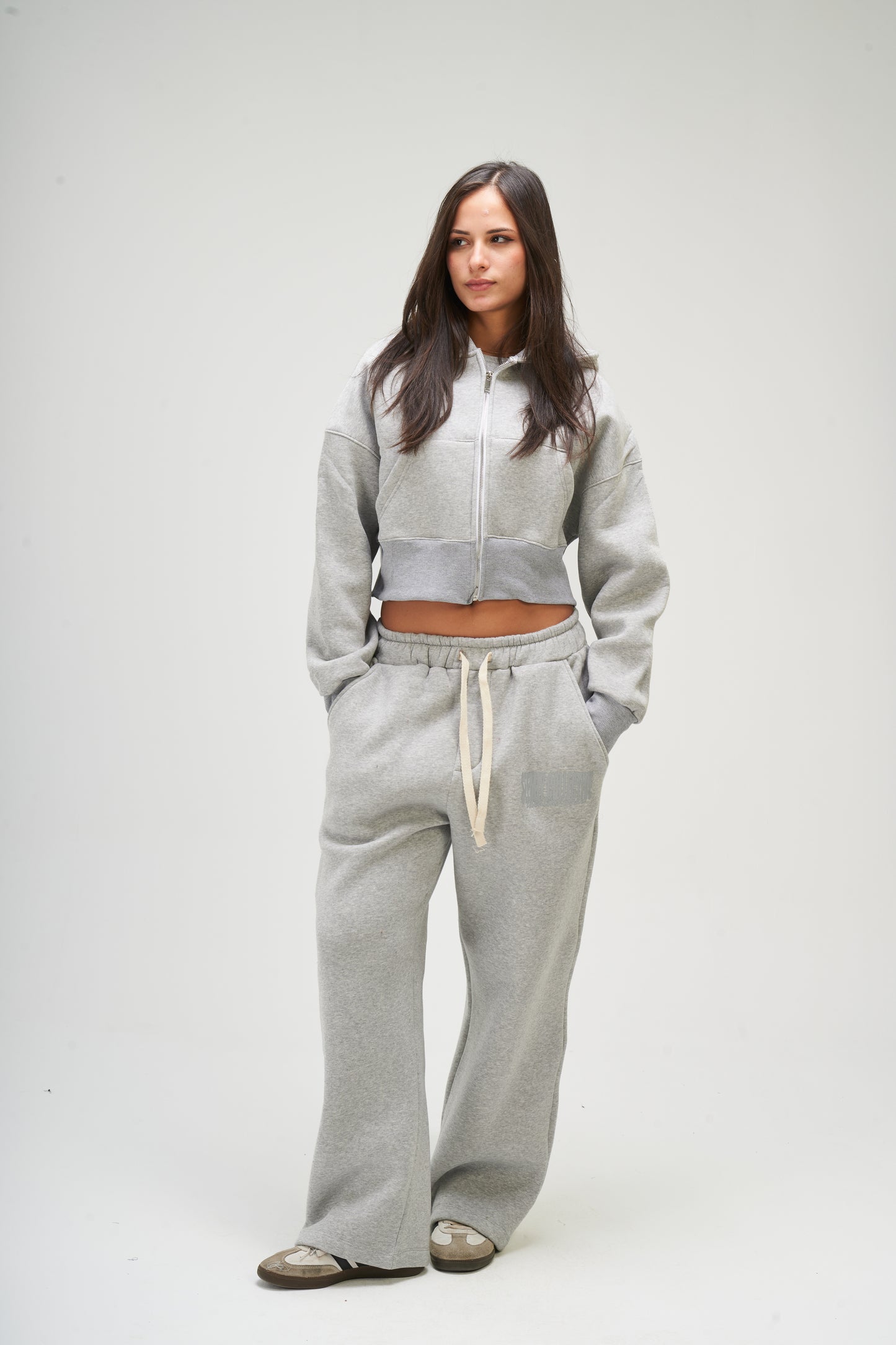 Light Grey Baby Zip Up