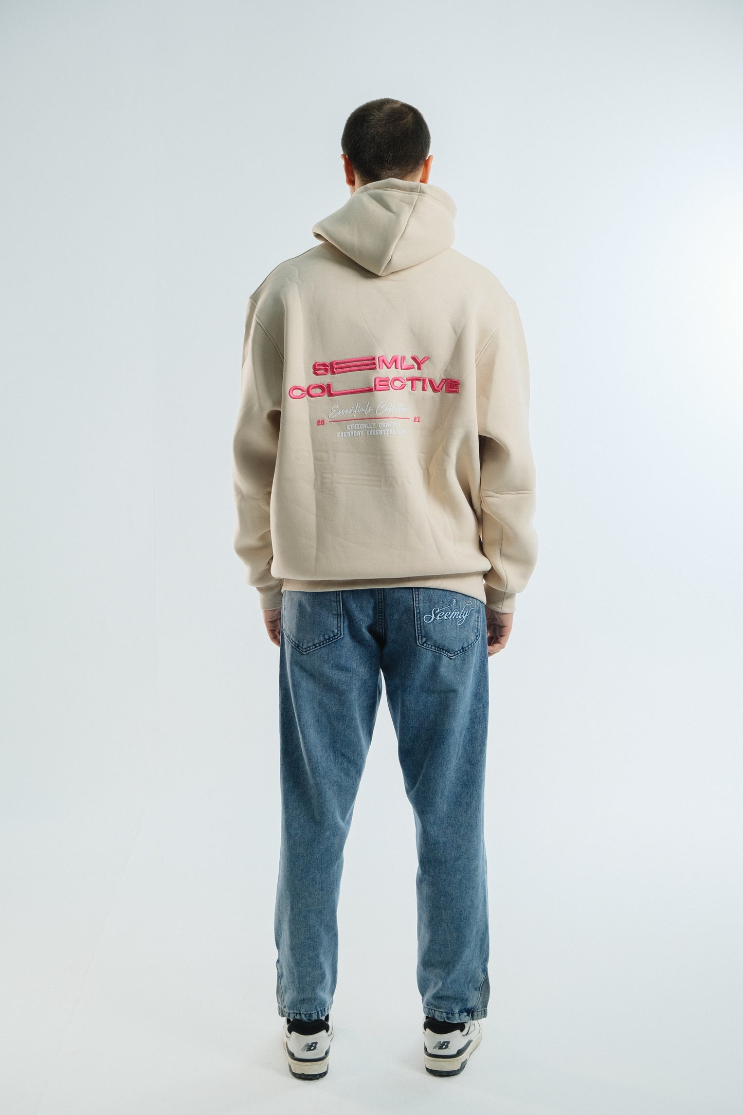 Seemly Collective Beige Hoodie