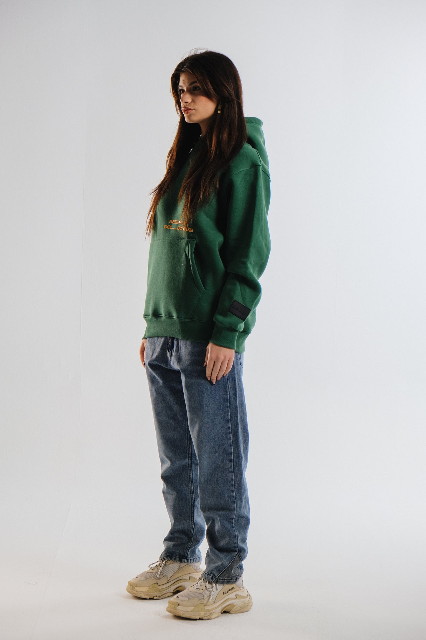 Collective Green Hoodie