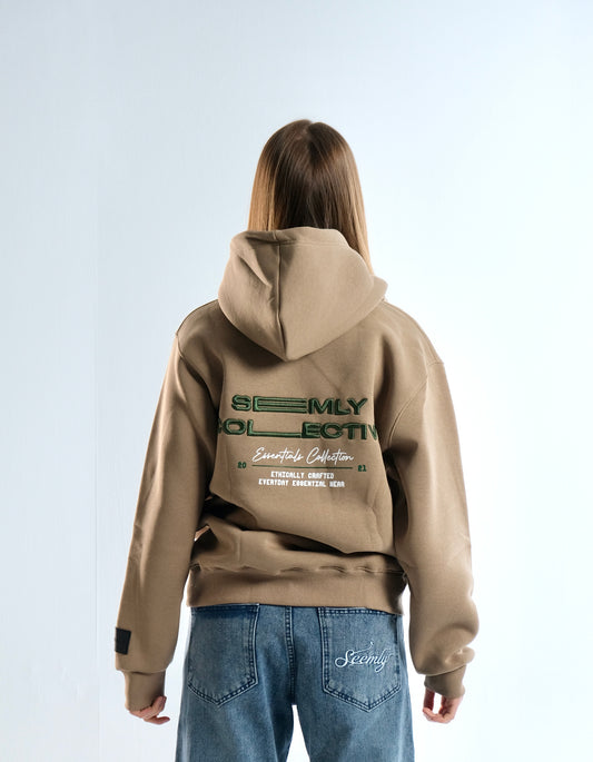 Seemly Collective Tan Hoodie