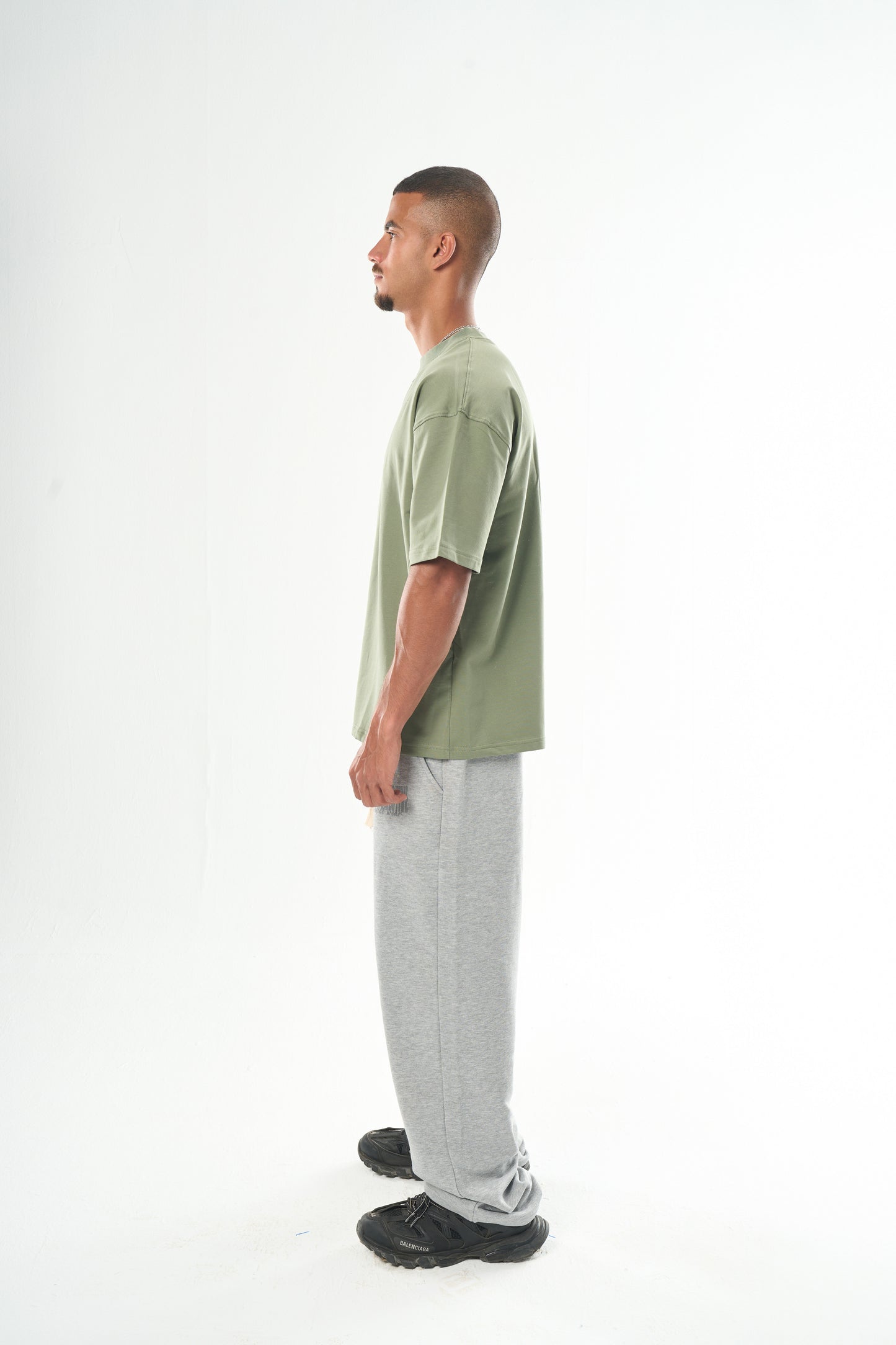 Olive Green Basic T-Shirt