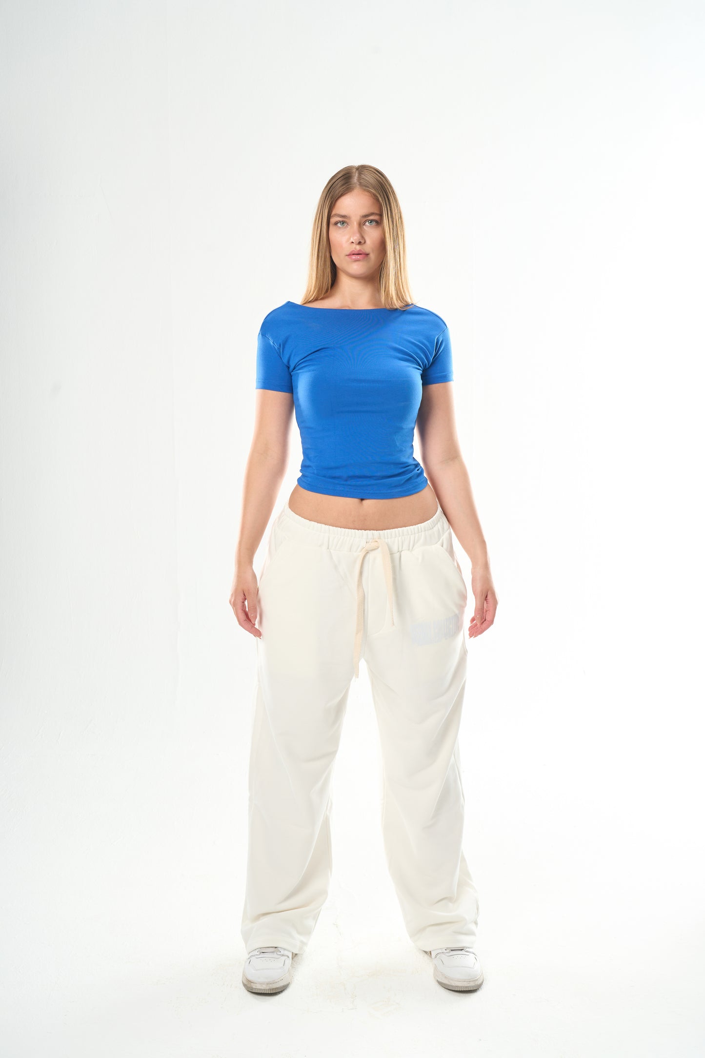 Royal Blue Backless Top