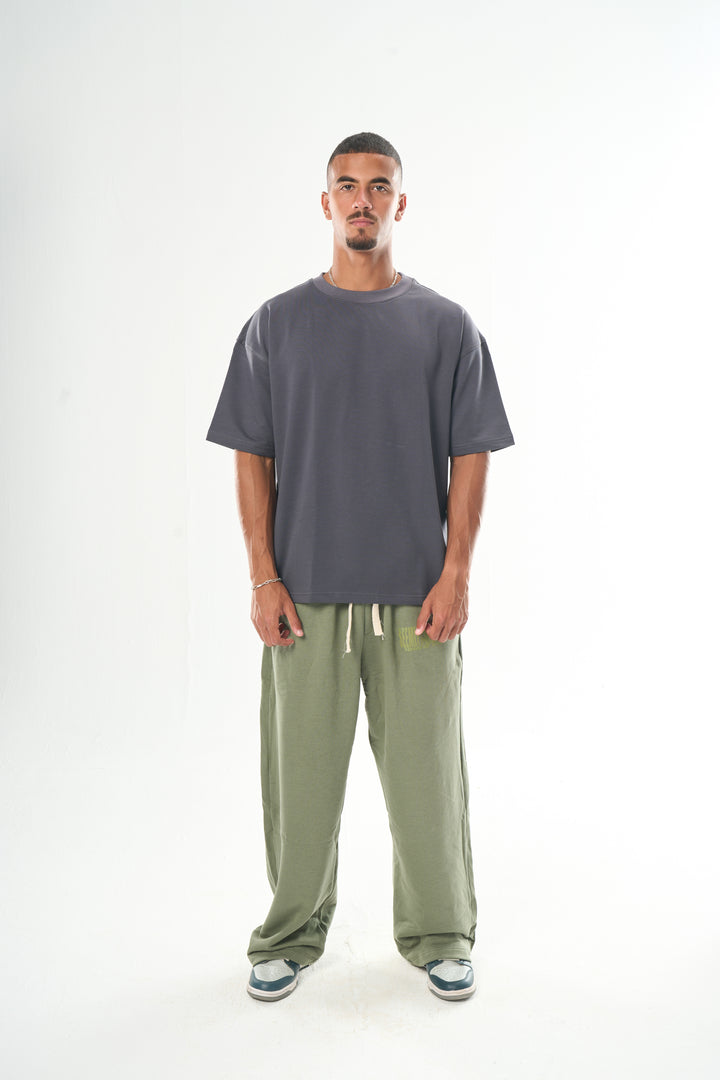 Dark Grey Basic T-Shirt