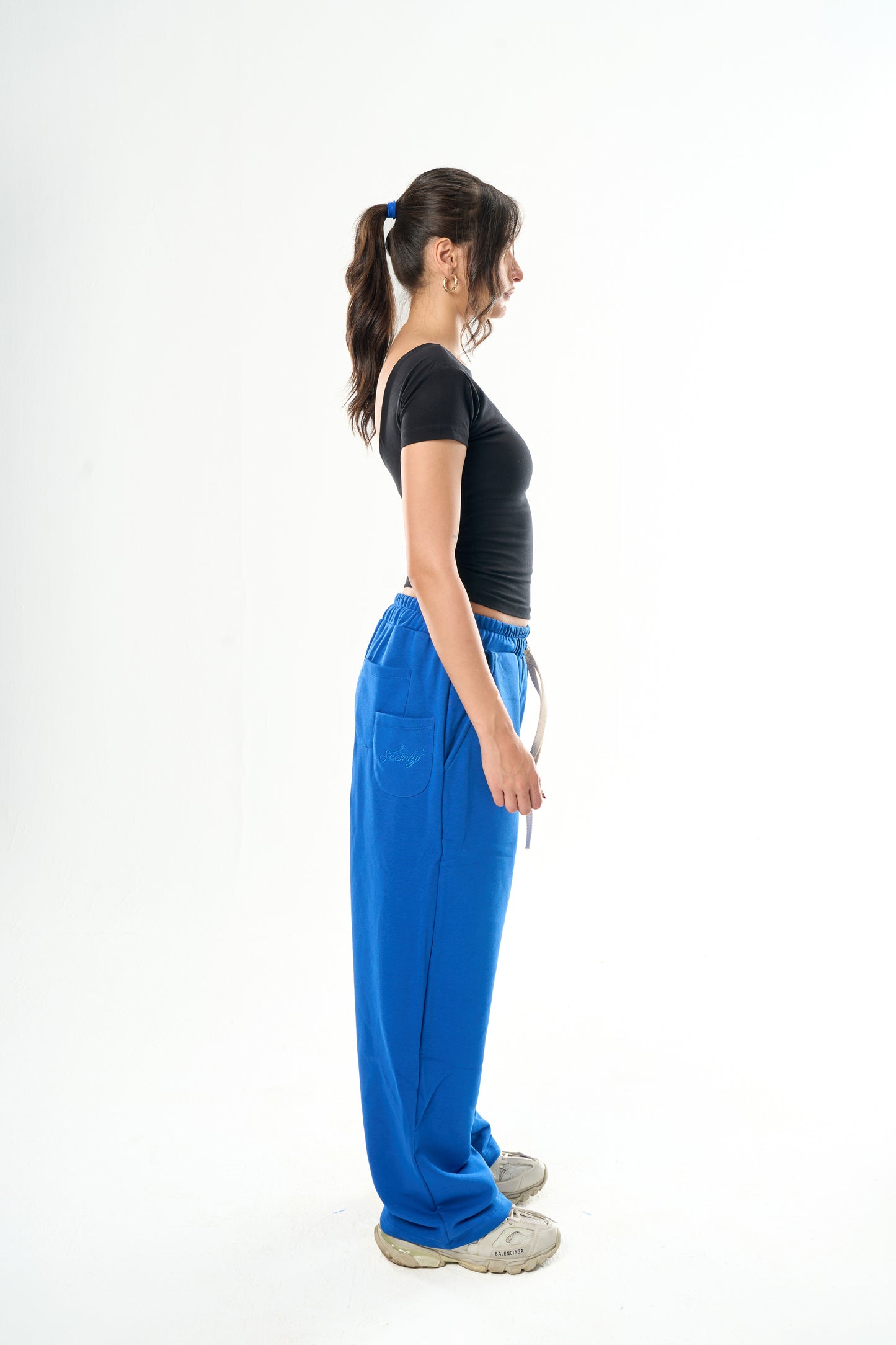 Black Backless Top
