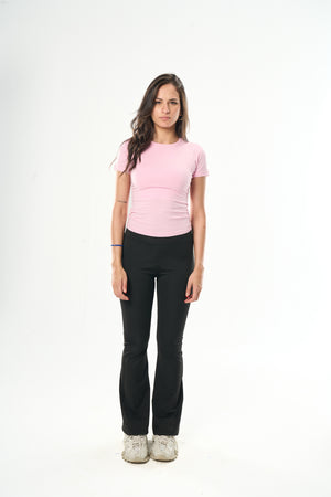 Pink Round Neck Top