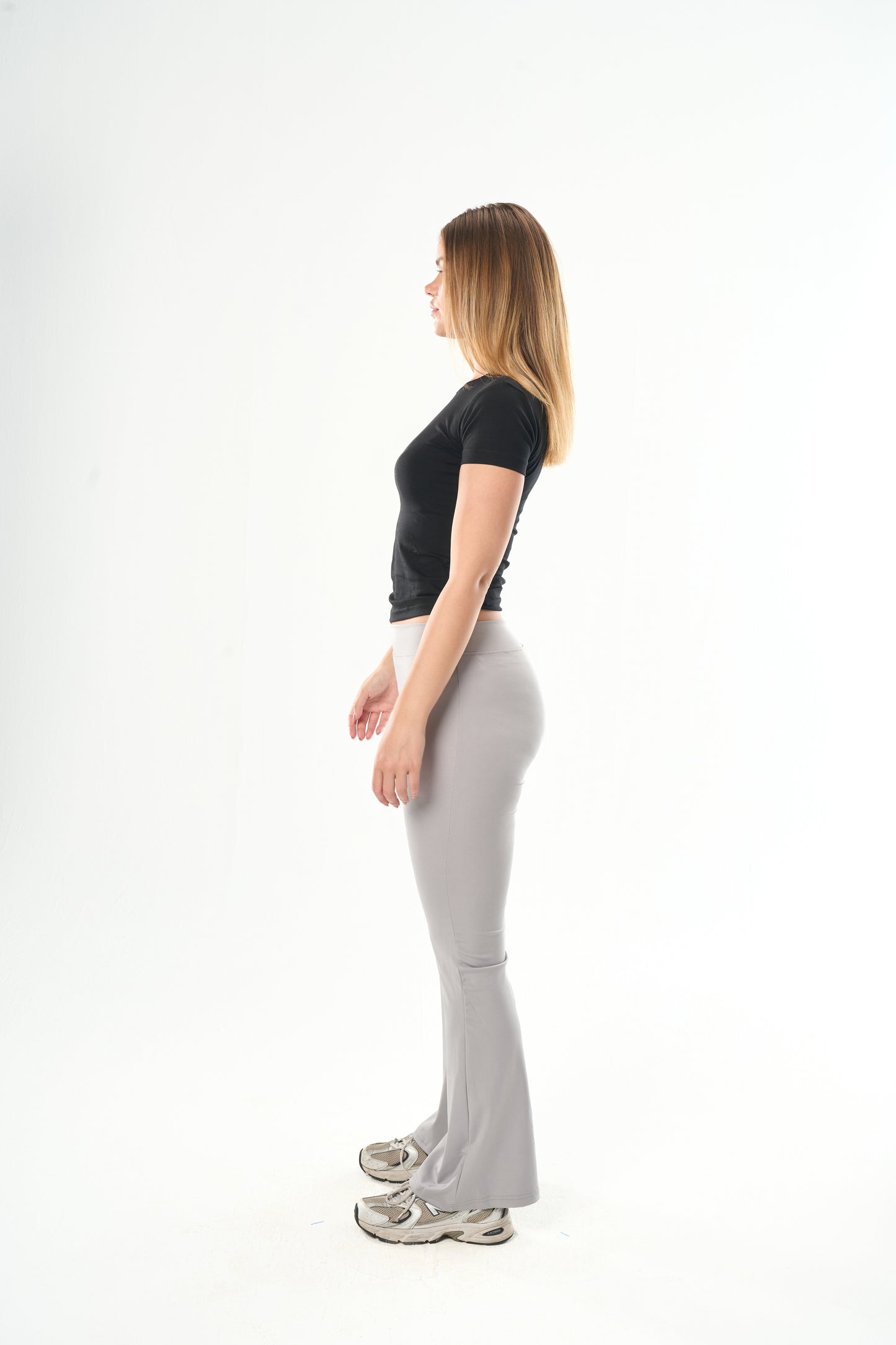 Black Round Neck Top