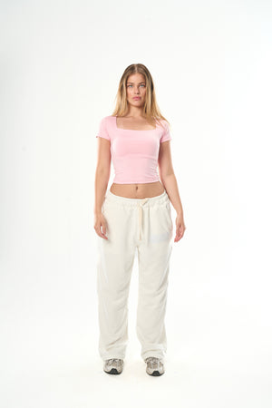 Pink Square Top