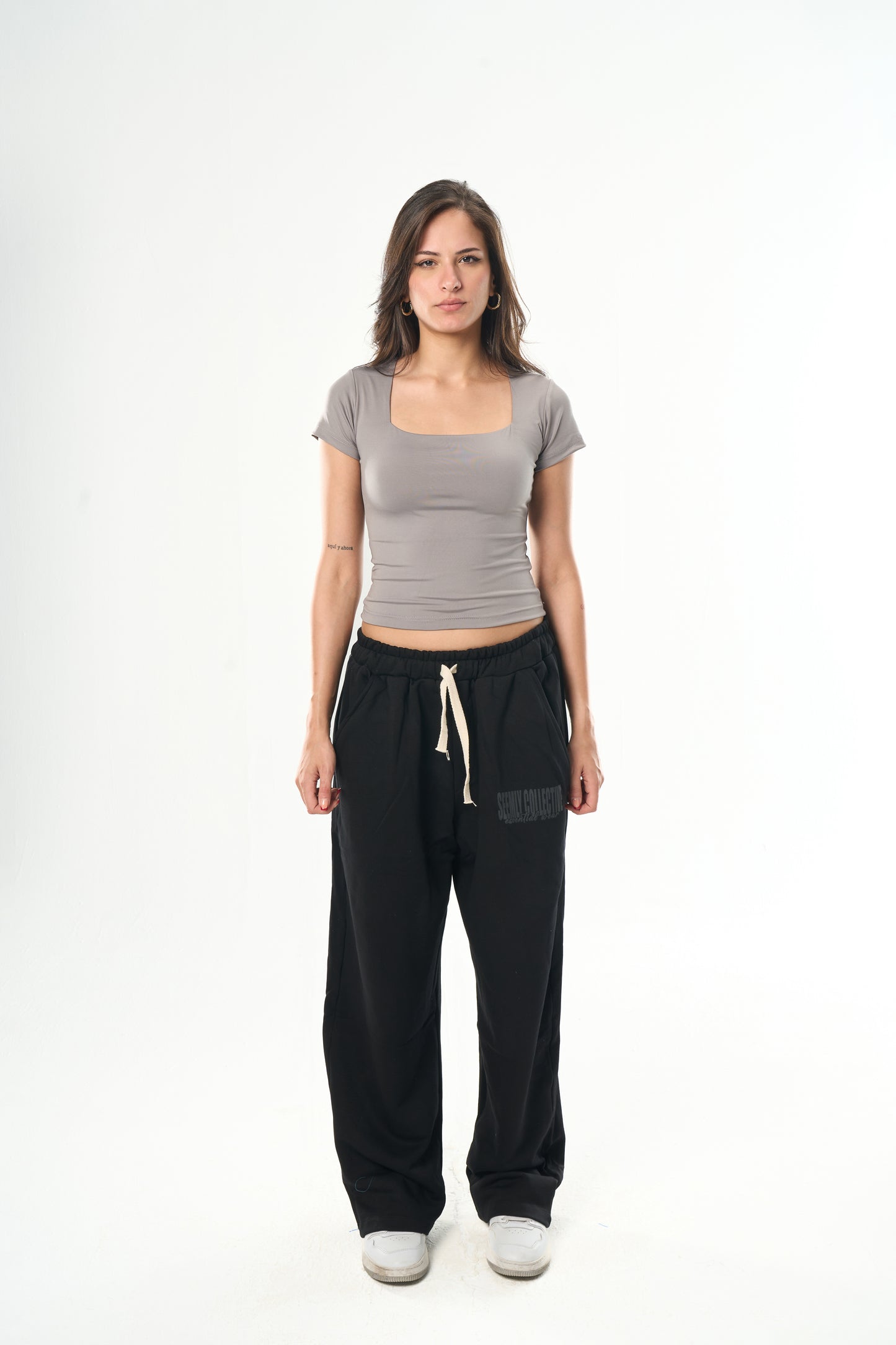 Light Grey Square Top