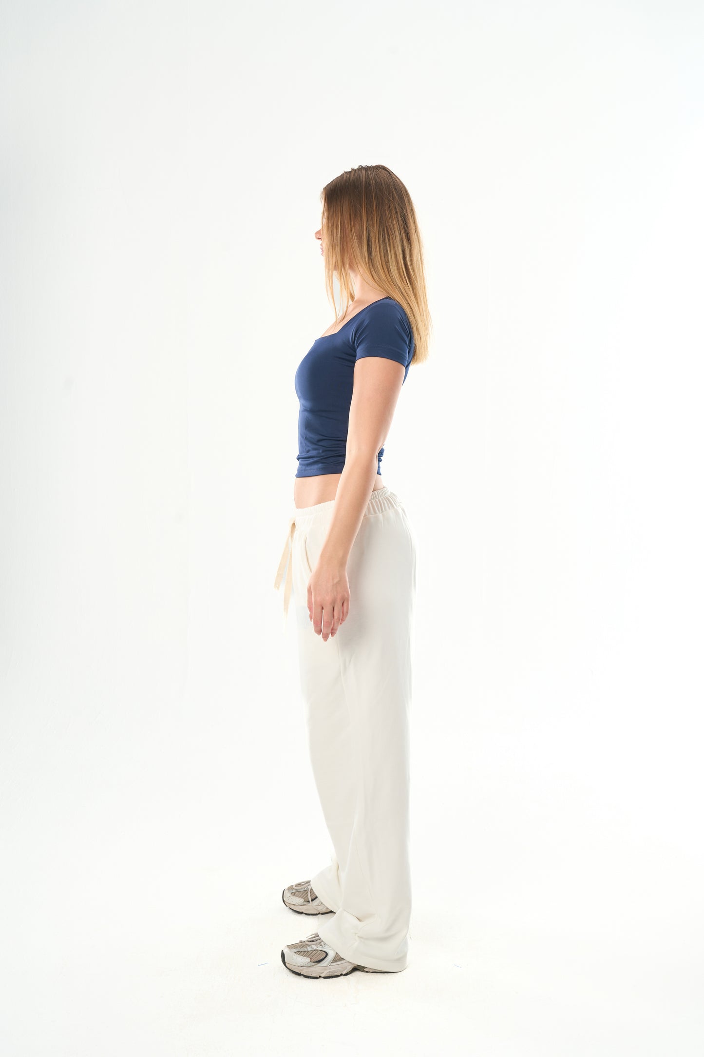 Navy Blue Square Top