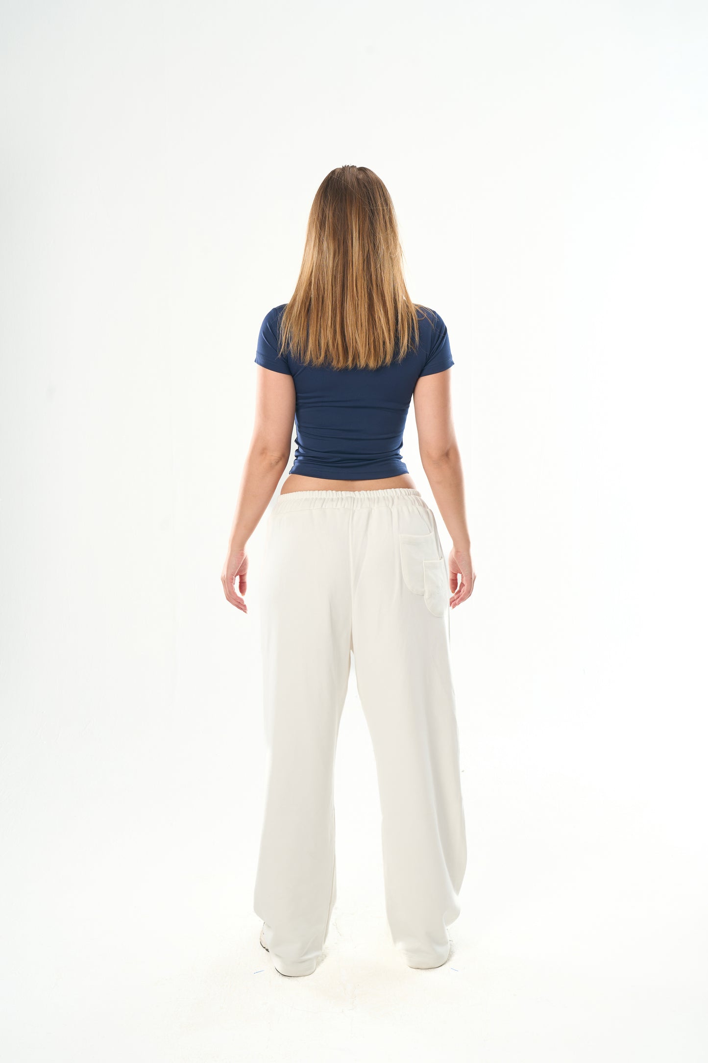 Navy Blue Square Top