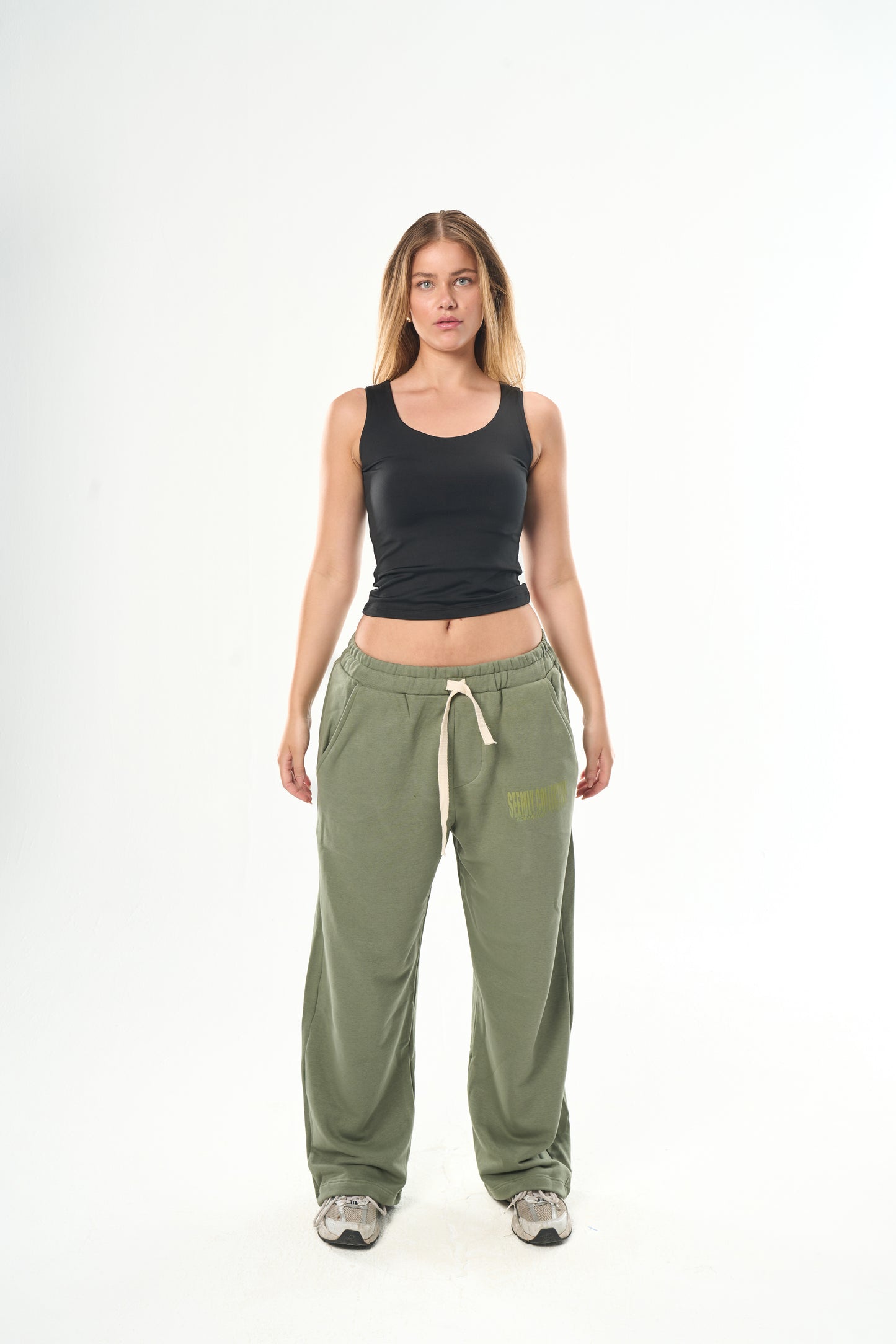 Olive Green Sweatpants