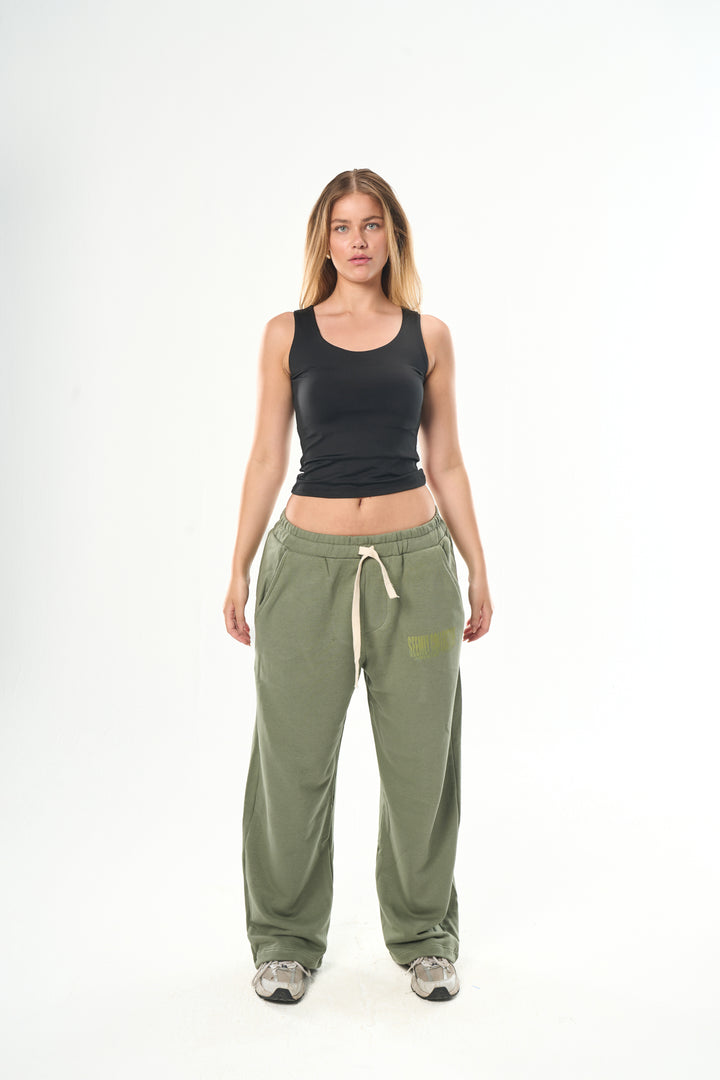 Olive Green Sweatpants