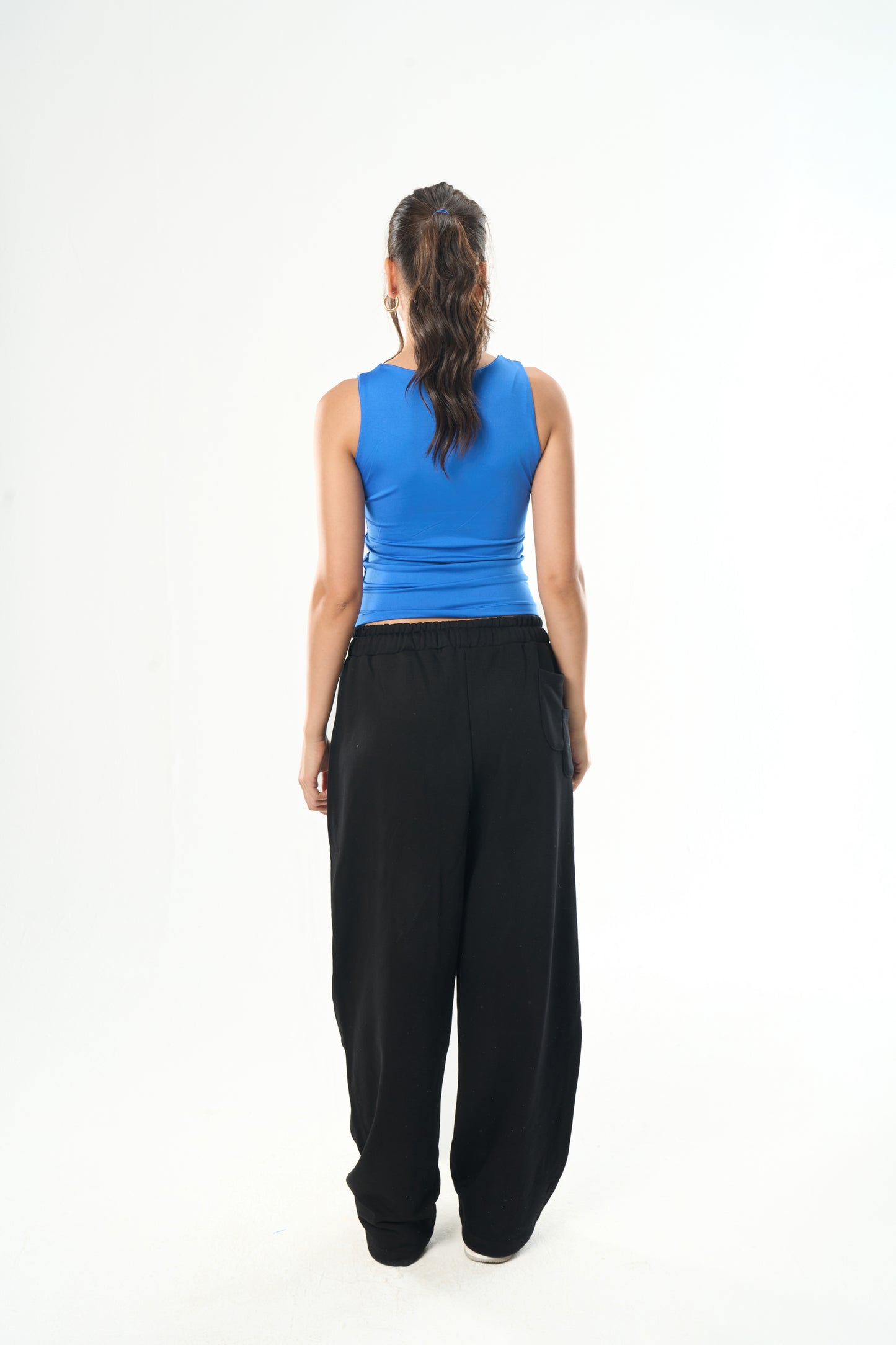 Royal Blue Cut Top