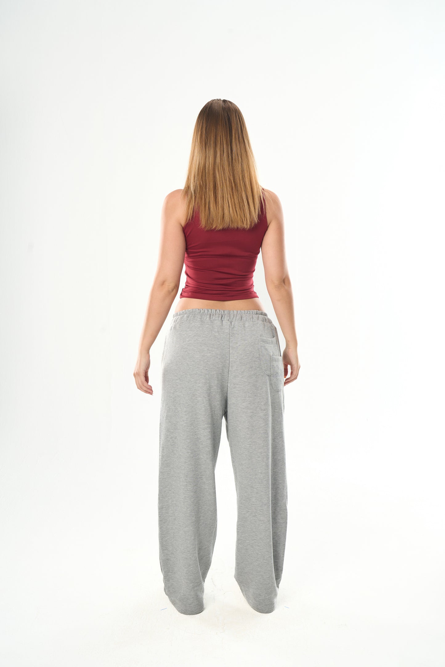 Burgundy Cut Top