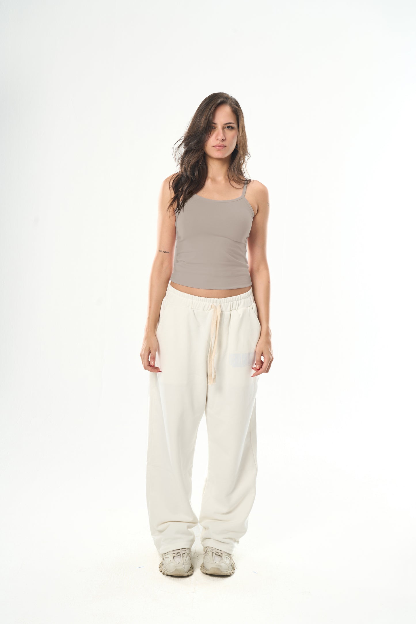 Light Grey Spaghetti Top