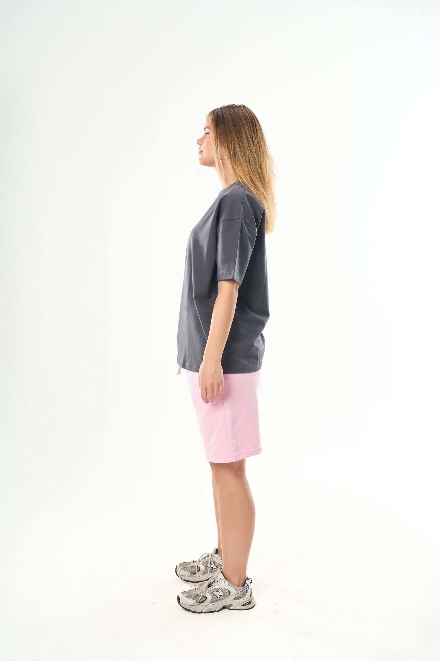 Dark Grey Basic T-Shirt