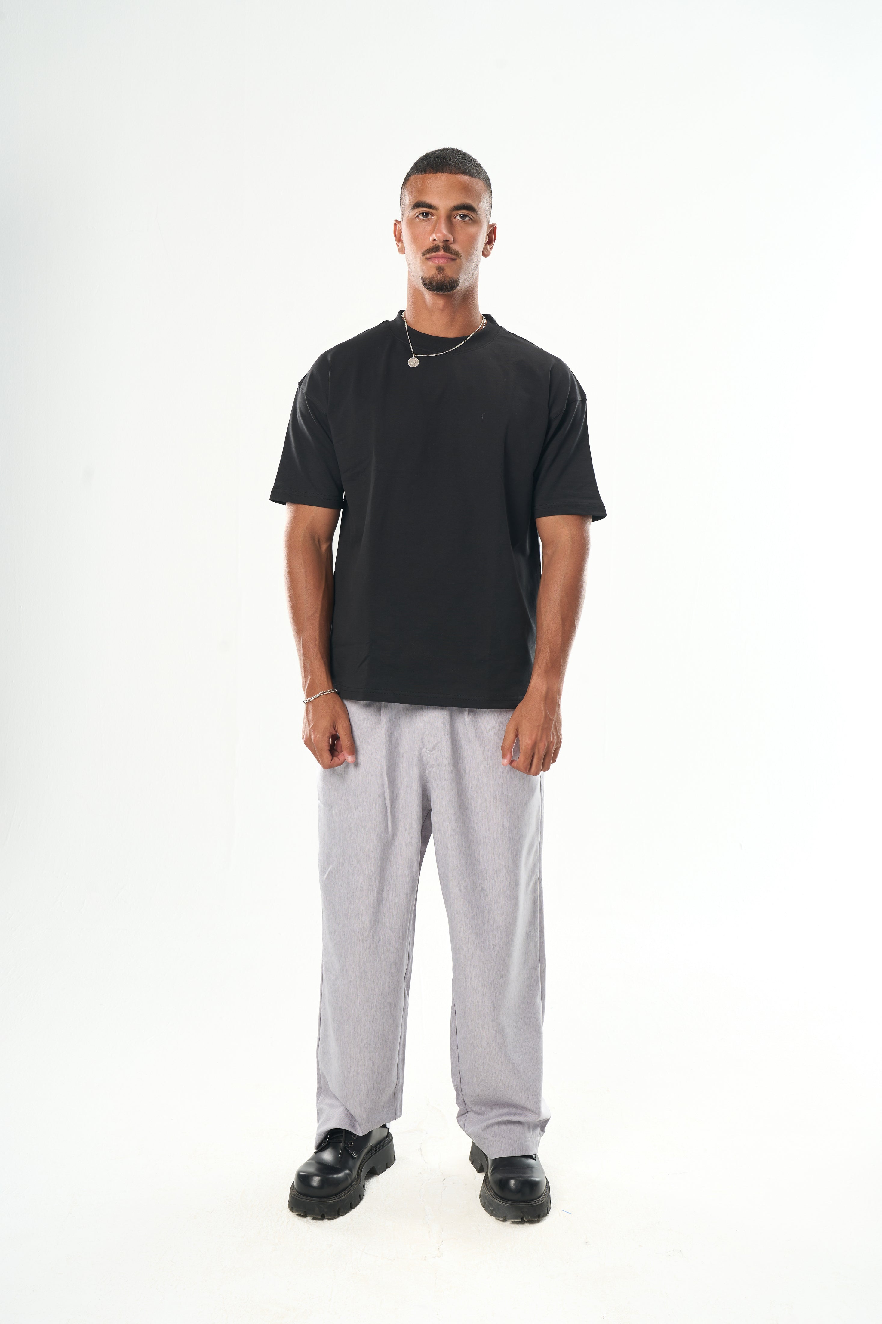 Men Light Grey Tailor Pants