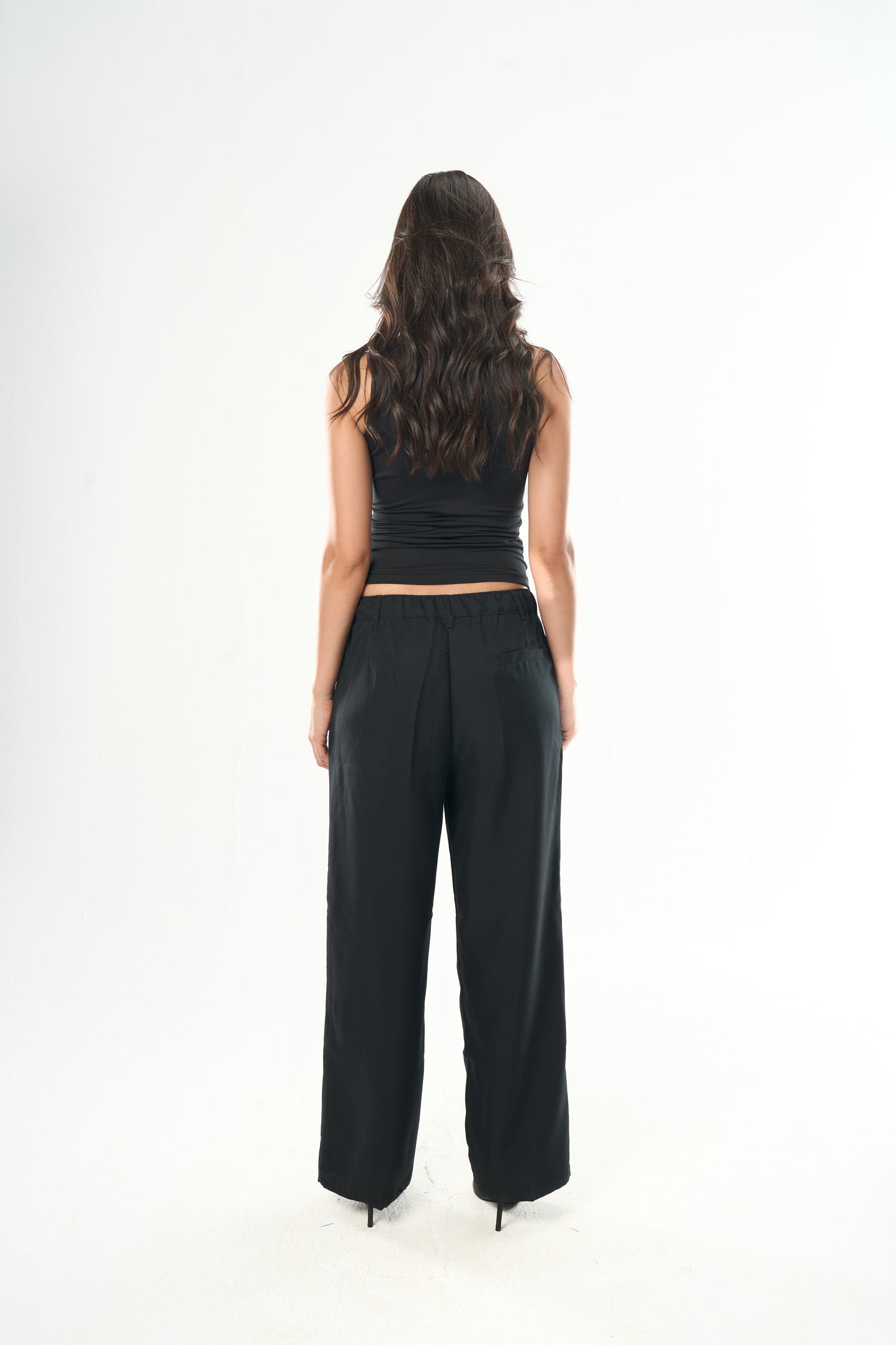 Black Cut Top
