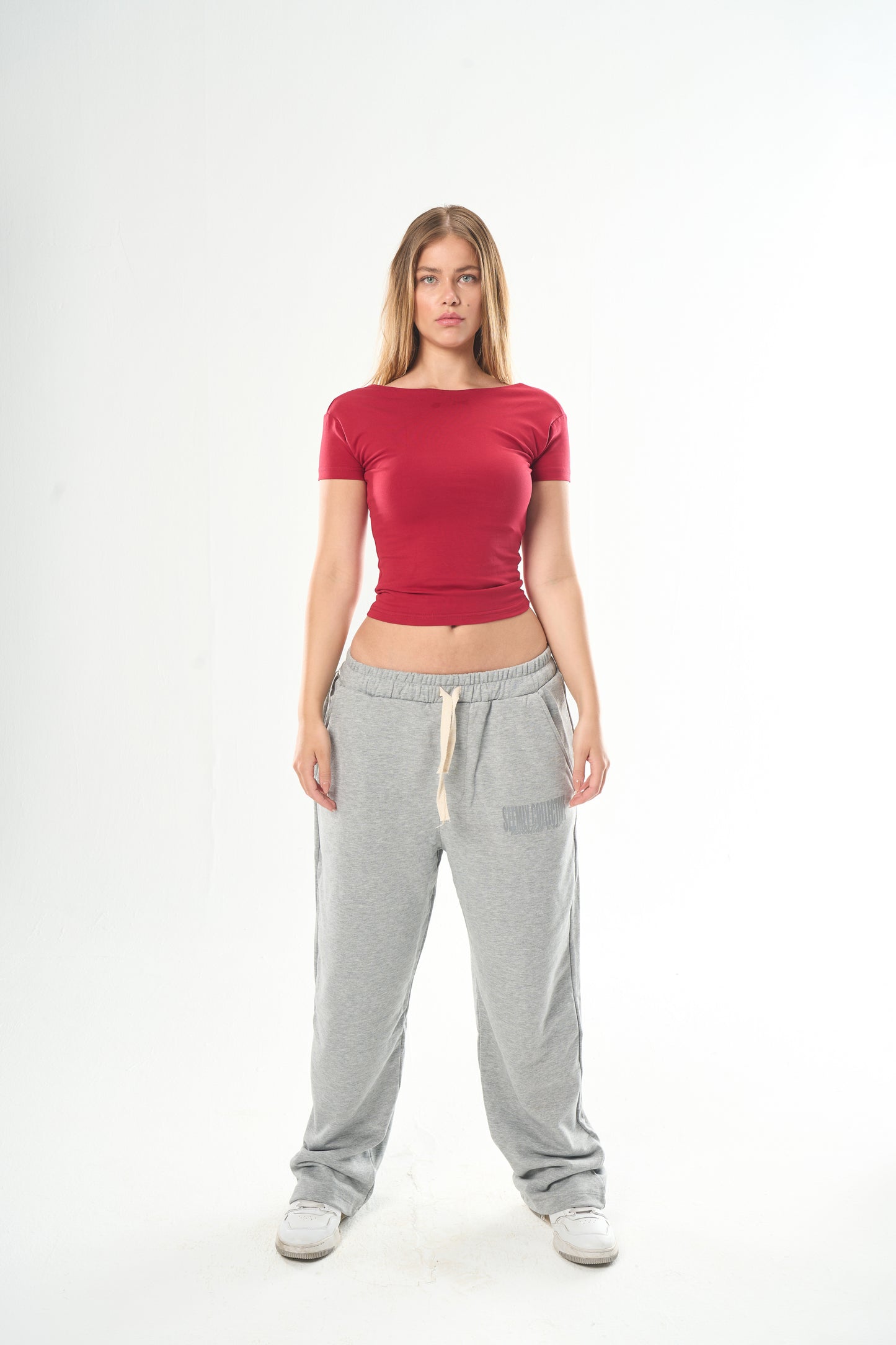 Burgundy Backless Top